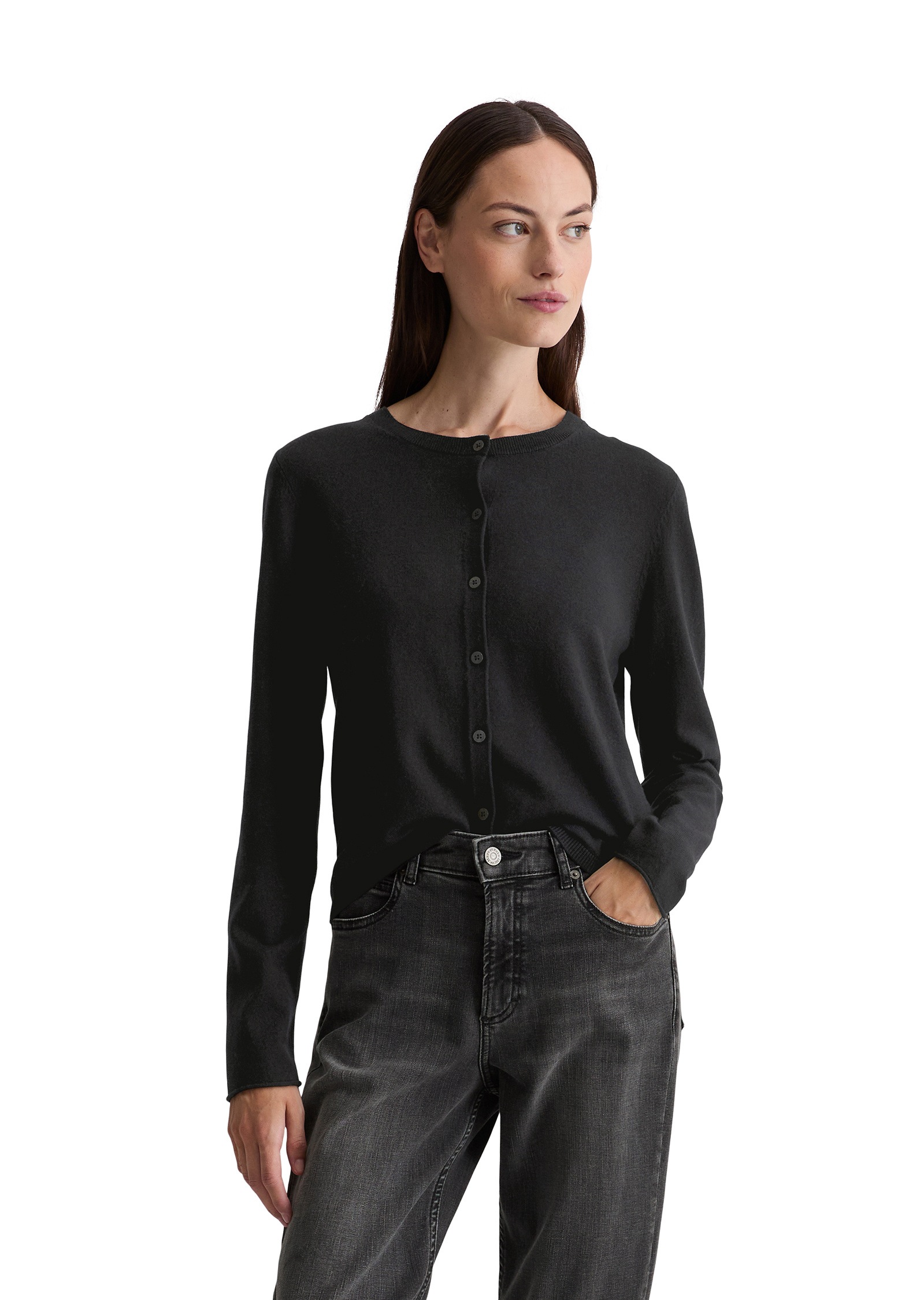 Marc OPolo Cardigan "aus Schurwolle-Viskose-Mix" günstig online kaufen