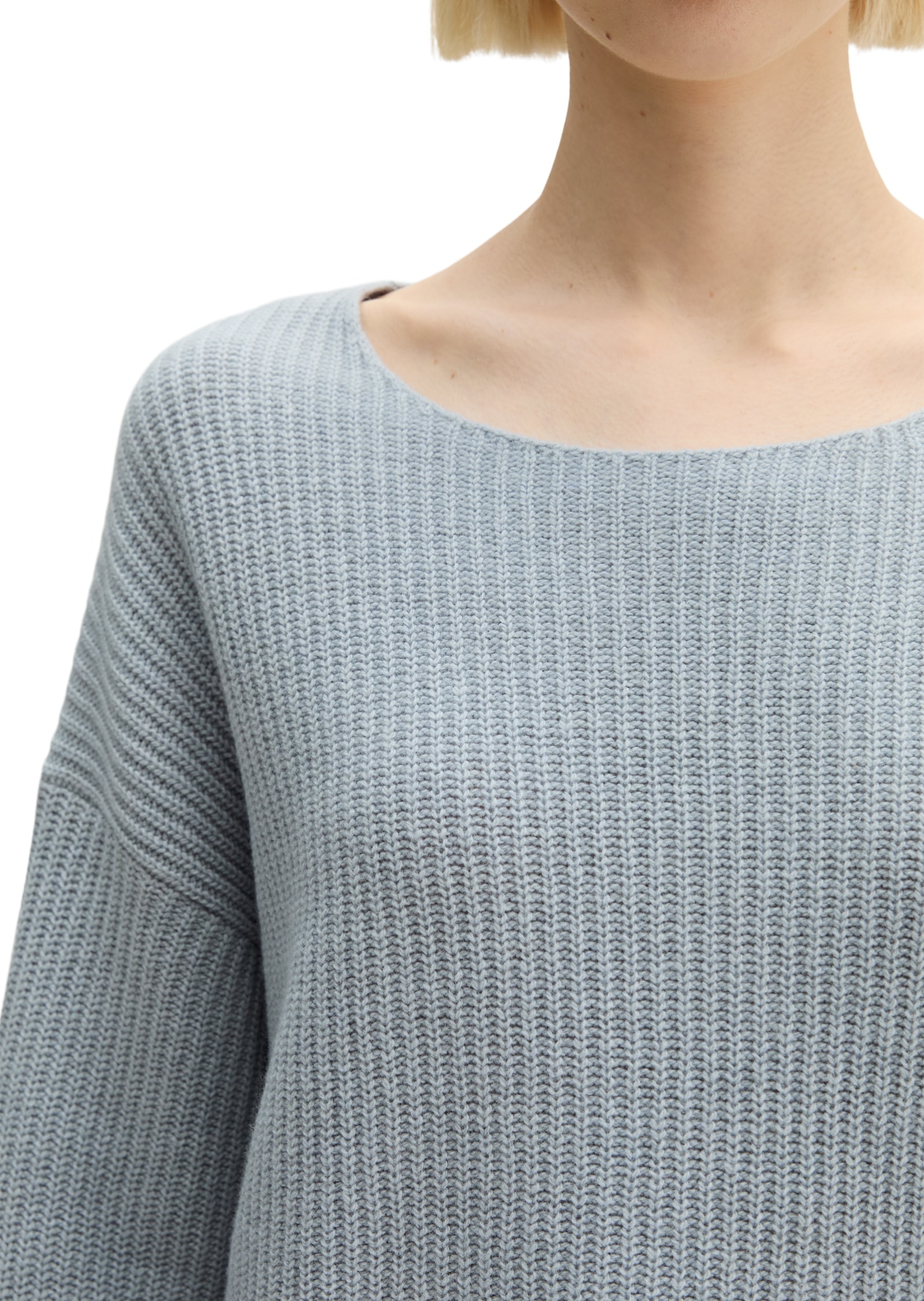 Marc O'Polo Strickpullover loose aus weichem Schurwolle-Mix