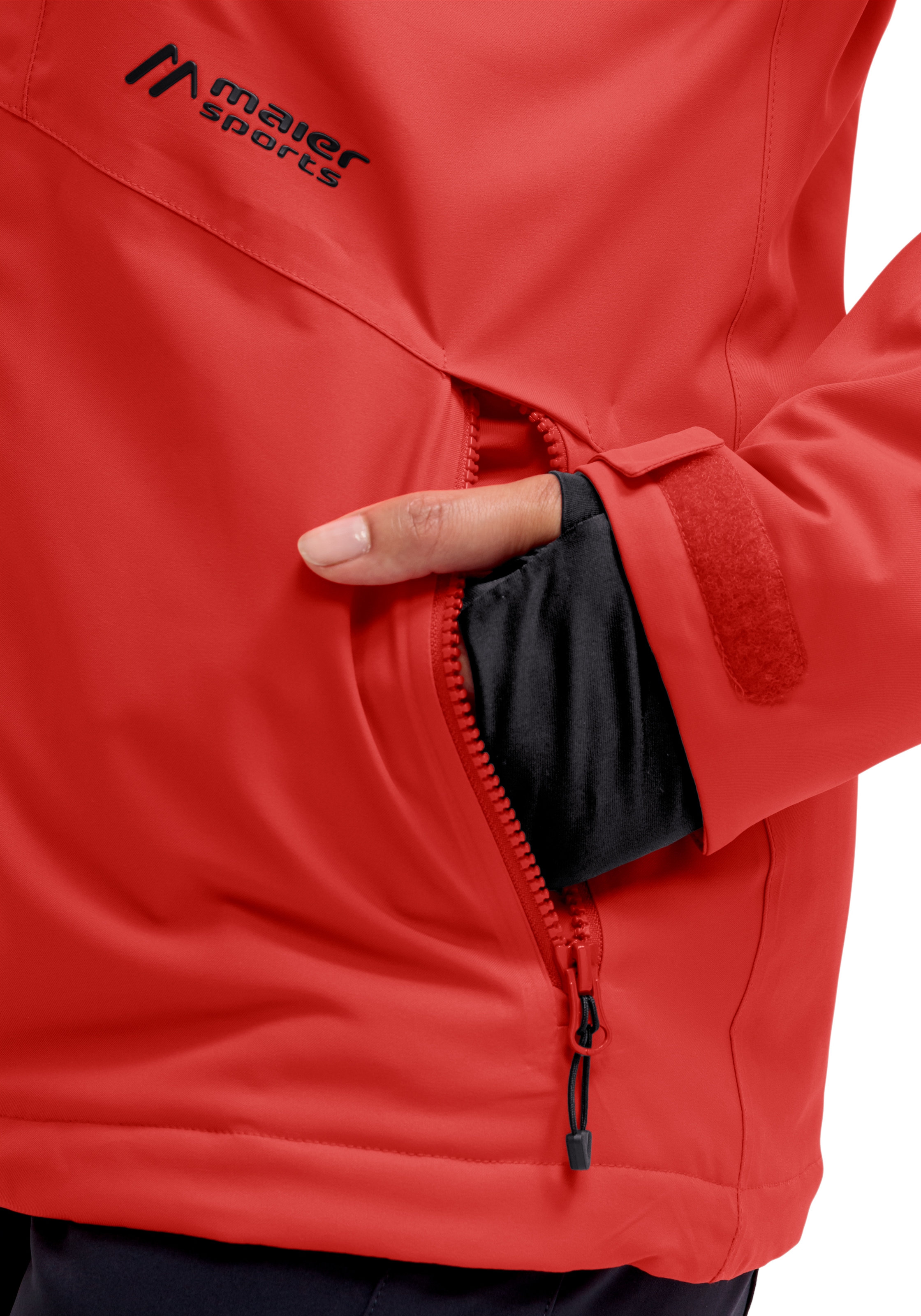 Maier Sports Skijacke »Straja« Damen Winterjacke, wind/wasserdicht, 3 RV-Taschen und Kapuze