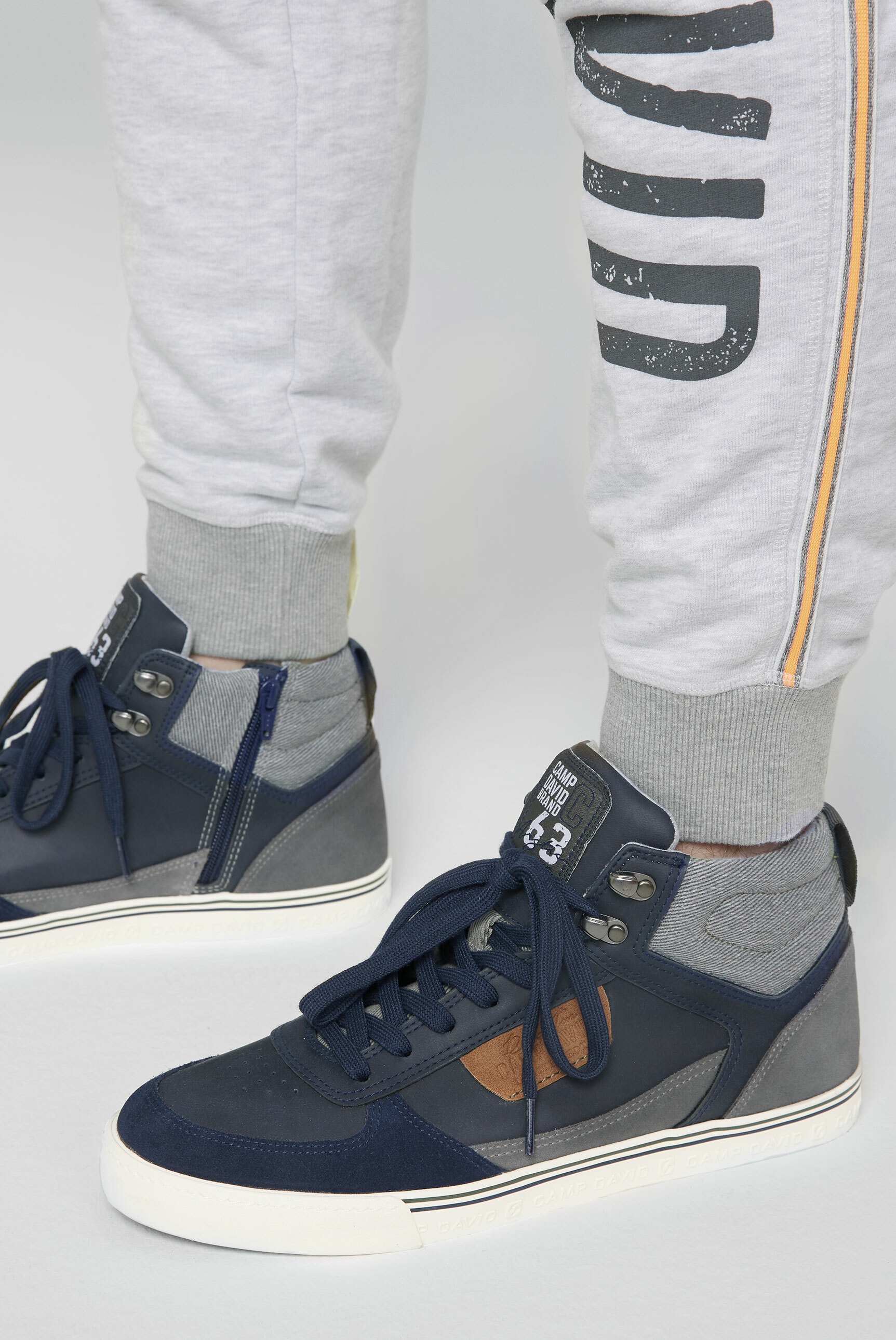 CAMP DAVID Sneaker, BAUR online Reißverschluss innenliegenden | mit kaufen