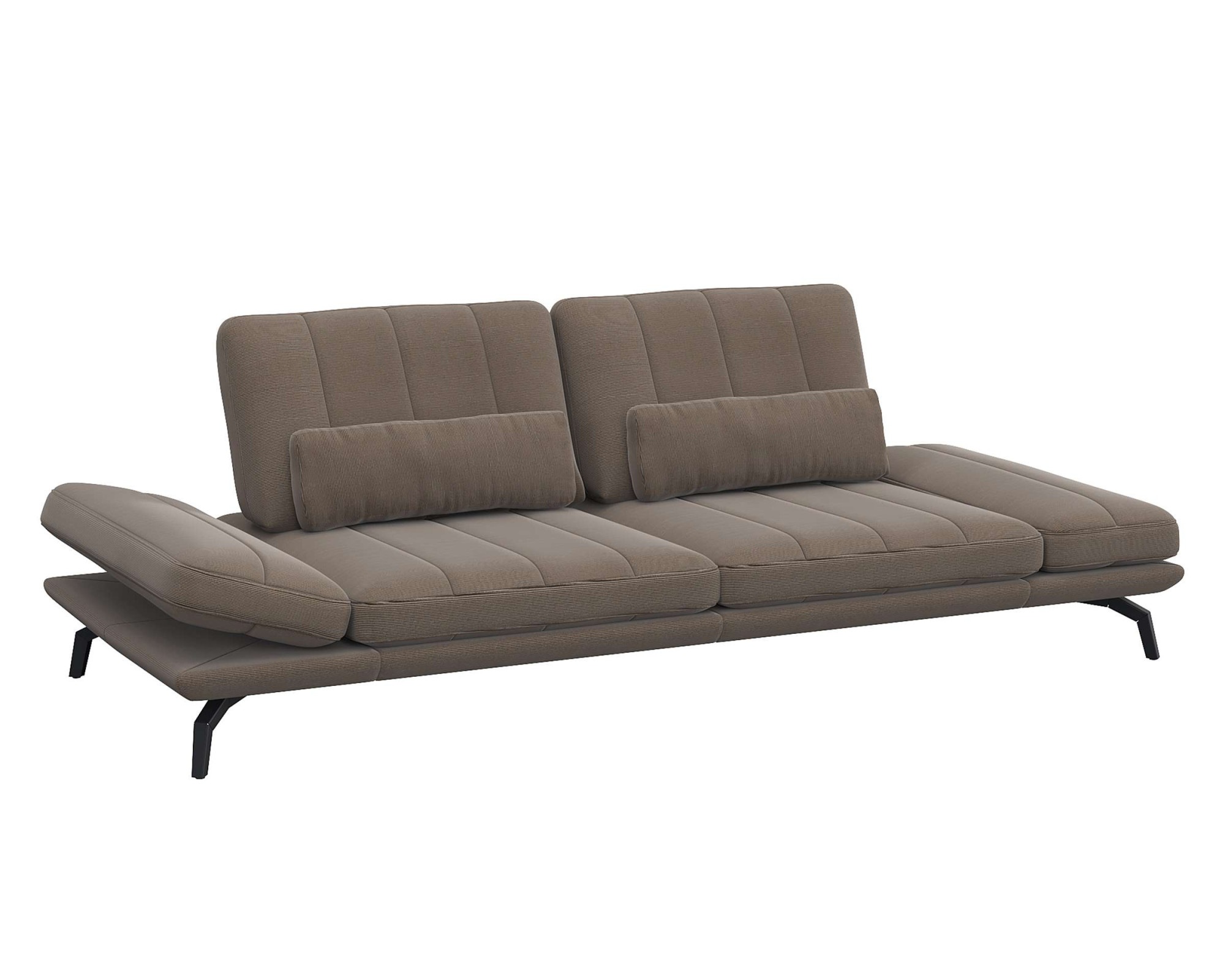 FLEXLUX 3-Sitzer "Tropea Funktionssofa, Designsofa, Relaxfunktion, TV-Couch günstig online kaufen