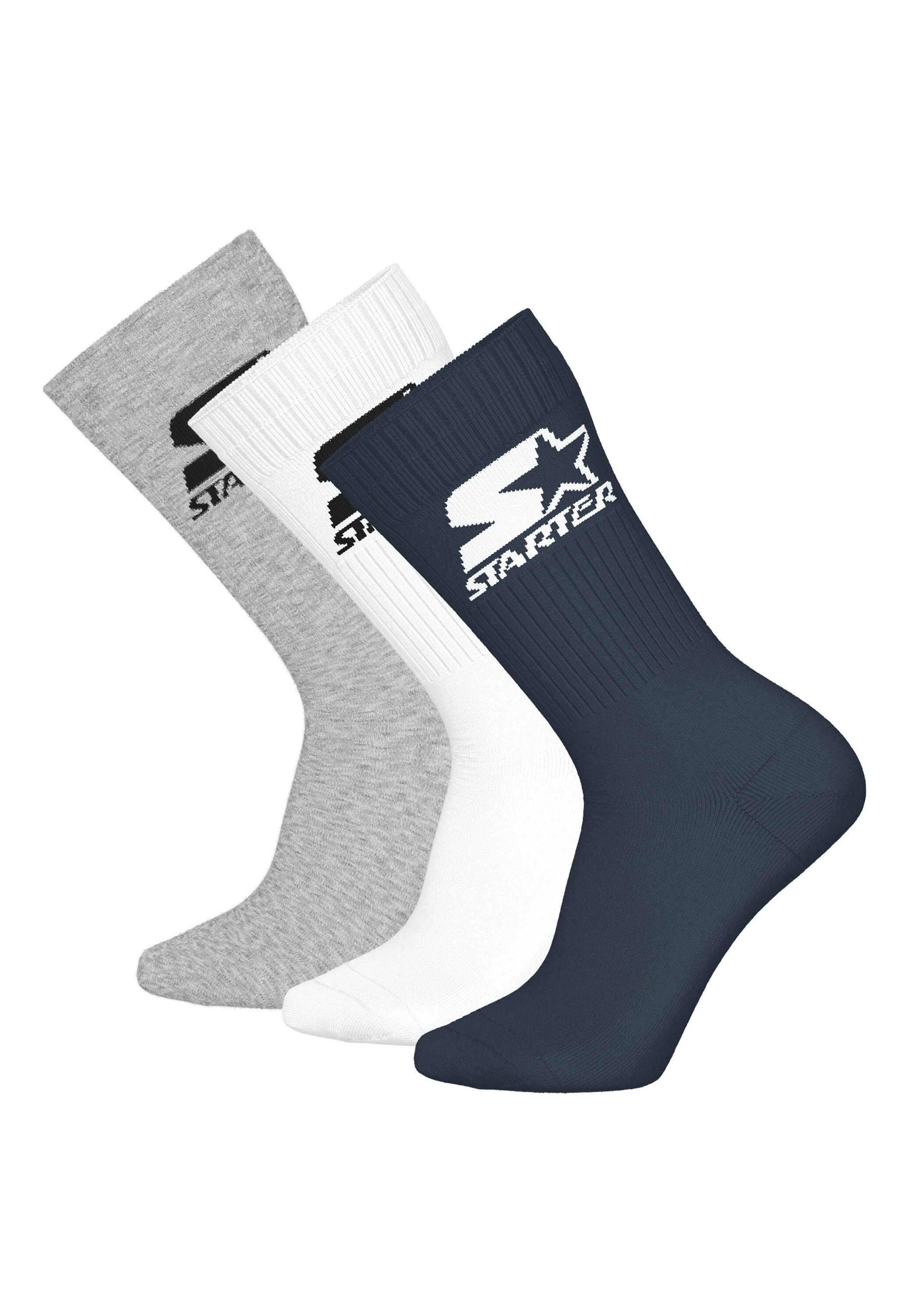 Starter Kurzsocken »Socken STARTER 3pk Crew Socks 3er Pack«