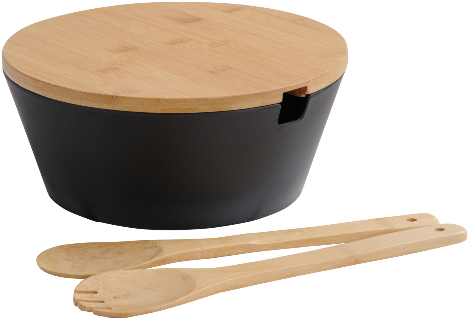 KESPER Salatschüssel aus Kunststoff inkl. Salatbesteck günstig online kaufen