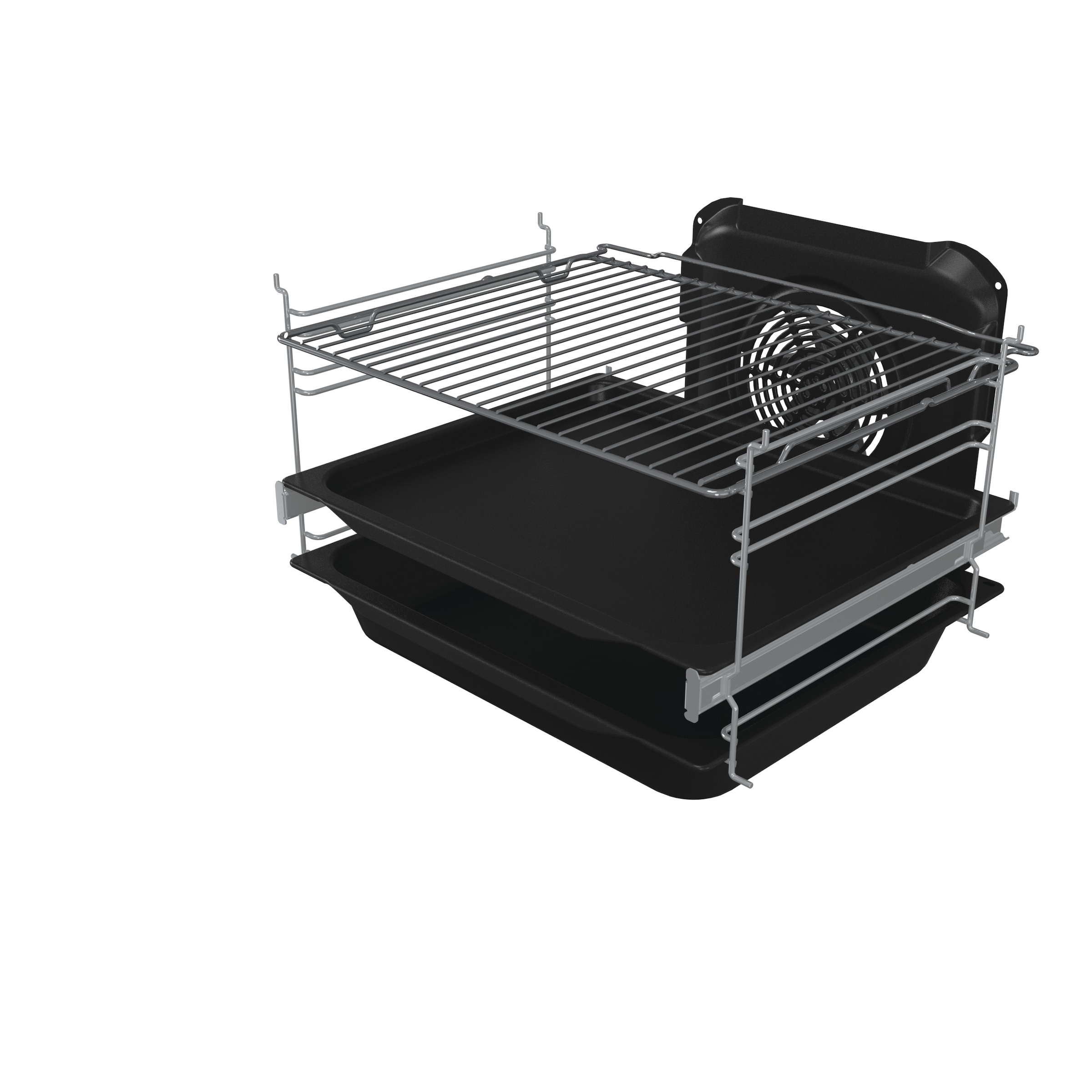 GORENJE Induktions-Standherd »MEKIS510IB« mit 1-fach-Teleskopauszug Aqua Clean 1 Stk. tlg. Pizzafunktion mit 275 °C – perfekt für Pizza, Focaccia und mehr!