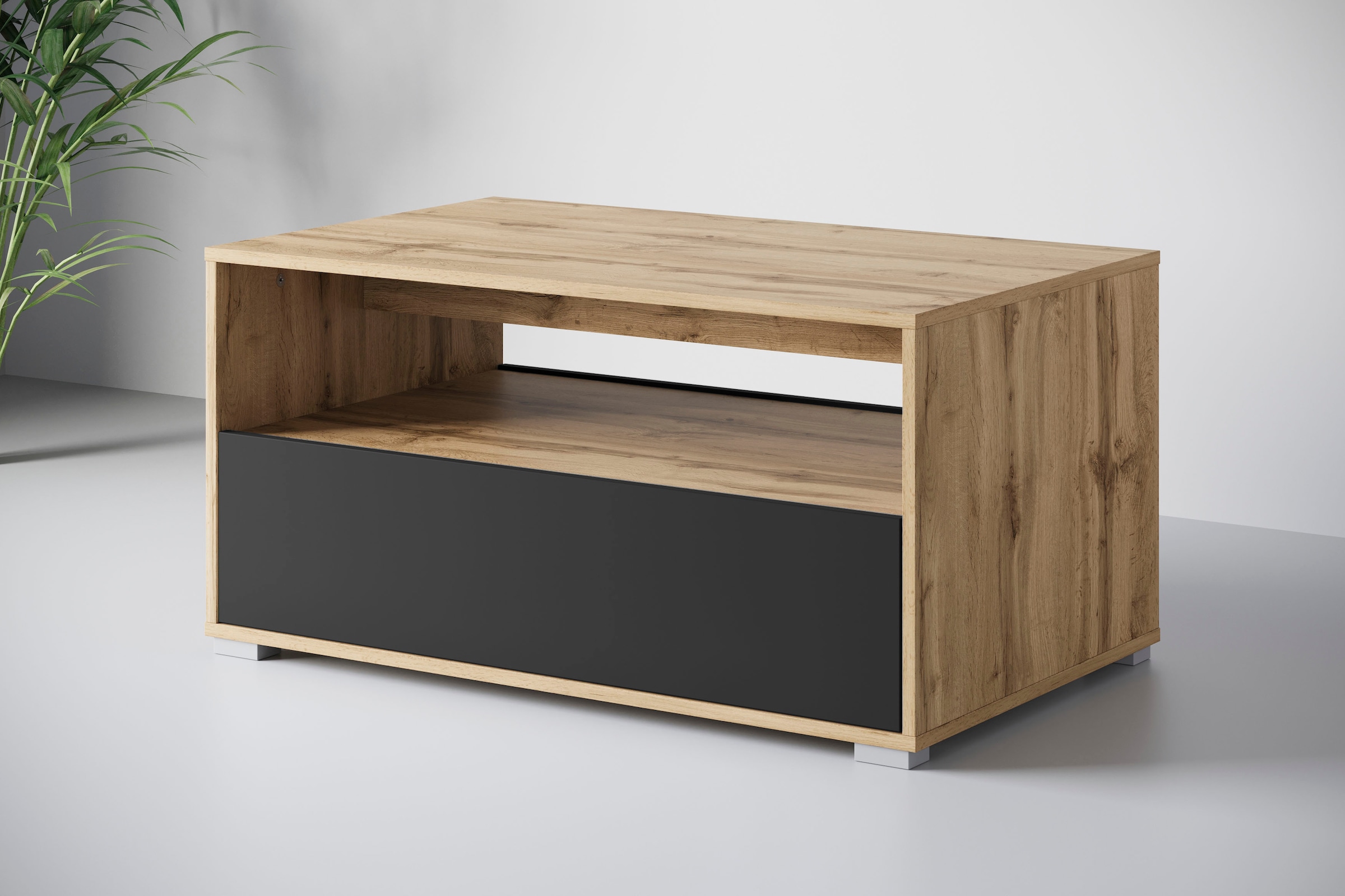 Home affaire Couchtisch "Kenia" 1 Stk. tlg. Rechteckiger Kaffeetisch, 90x55 günstig online kaufen