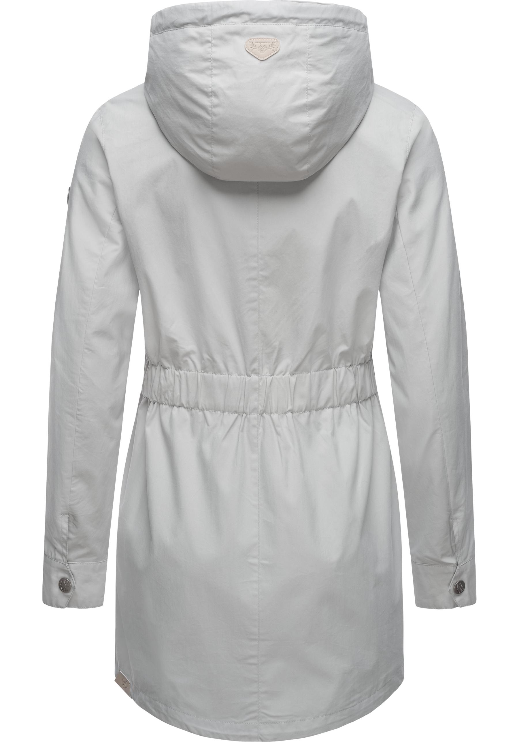 Thumbnail - Ragwear Outdoorjacke "Mondda" mit Kapuze schicker Damen Übergangsparka mit tollen Details