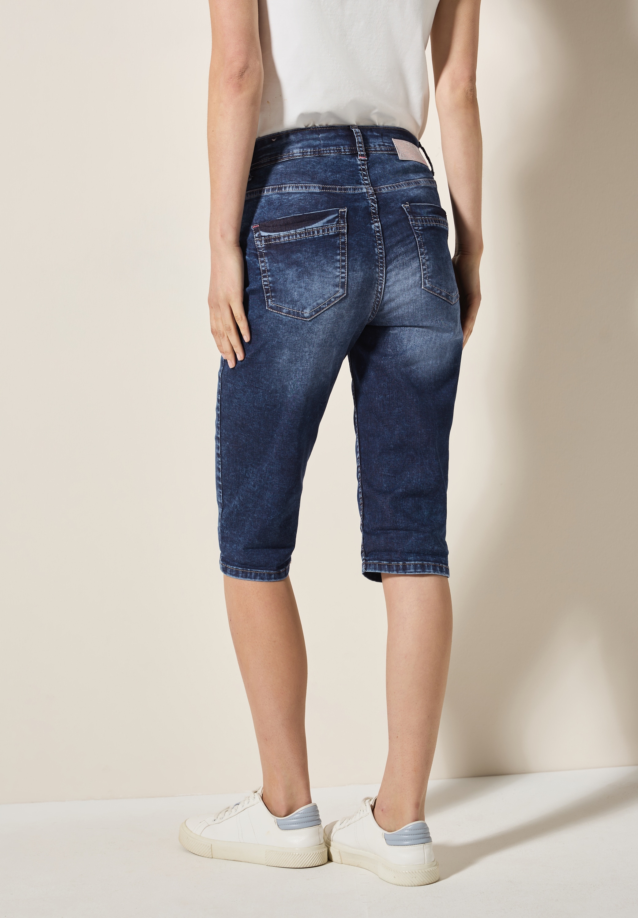 Cecil Slim-fit-Jeans, High Waist