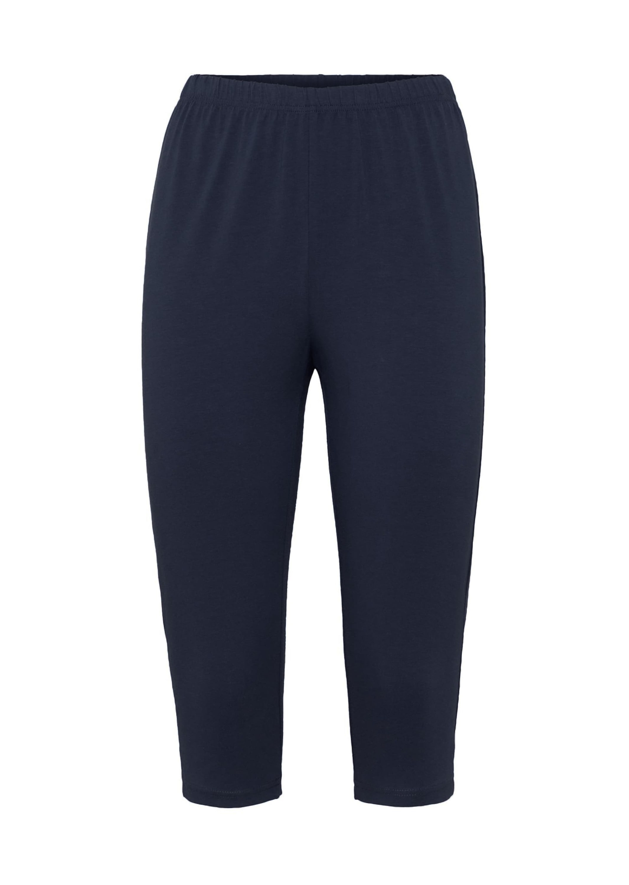 GOLDNER Leggings "Lässige Baumwollhose mit Dehnbund" Ohne