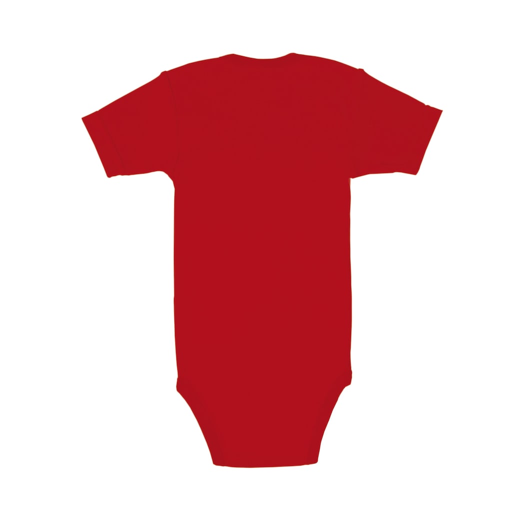 Kindermode Babykleidung Jungen LOGOSHIRT Body, mit Wonder Woman-Print rot