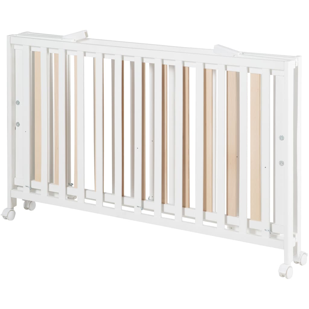 roba® Babybett »Fold Up, weiß«, klappbar