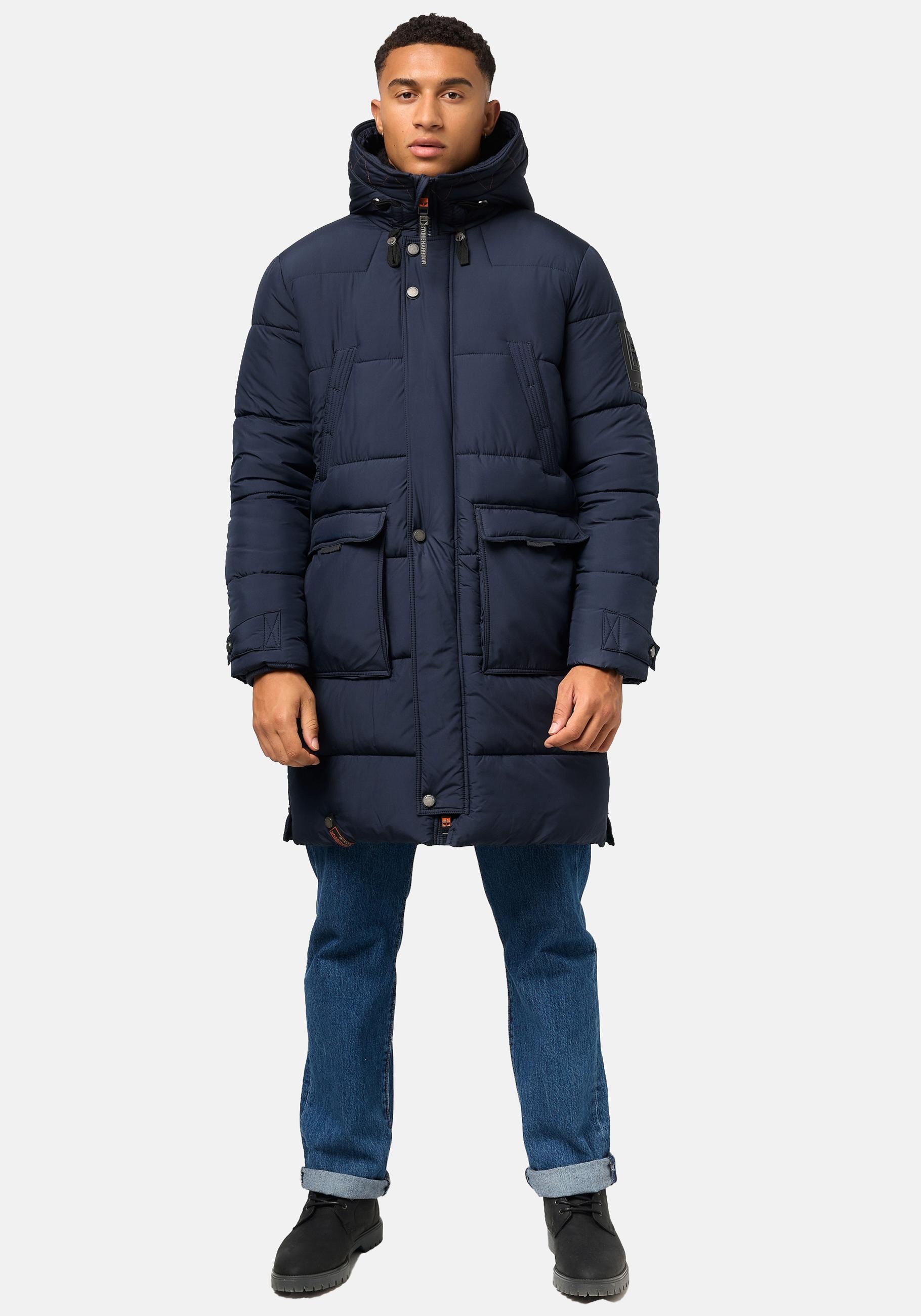 Stone Harbour Beviis Coat Navy XXL 3