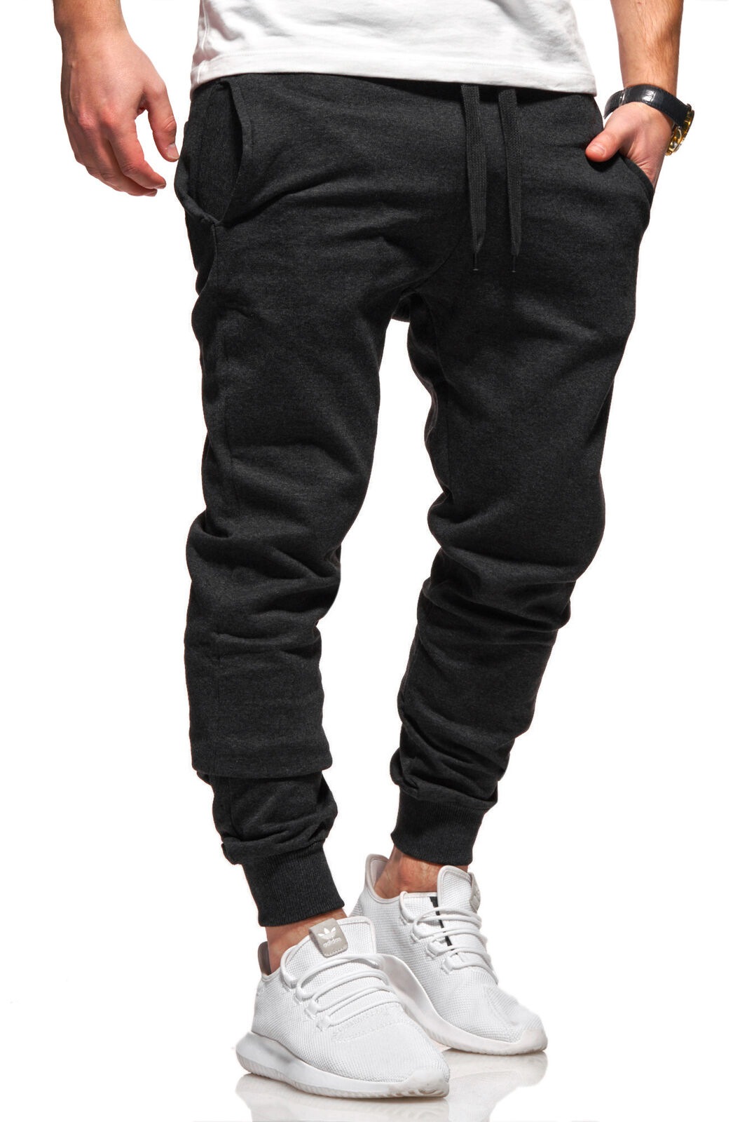 behype Sportinio stiliaus kelnės »RYAN« su Bü...