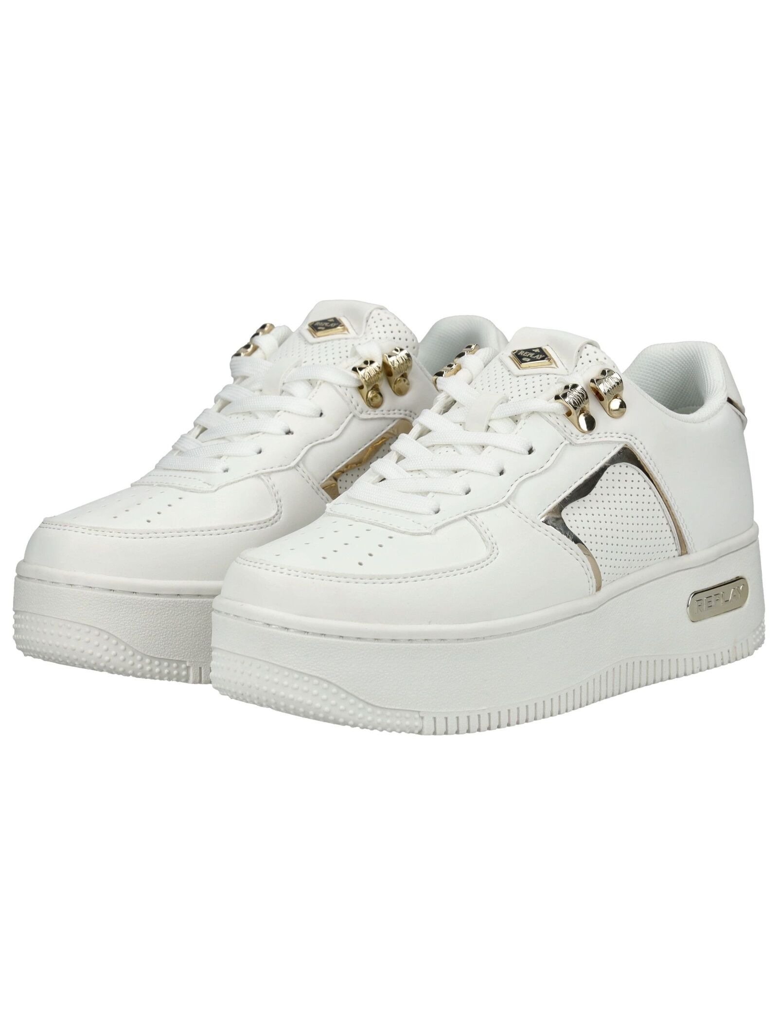 Replay Plateausneaker »Replay Sneaker Lederimitat«