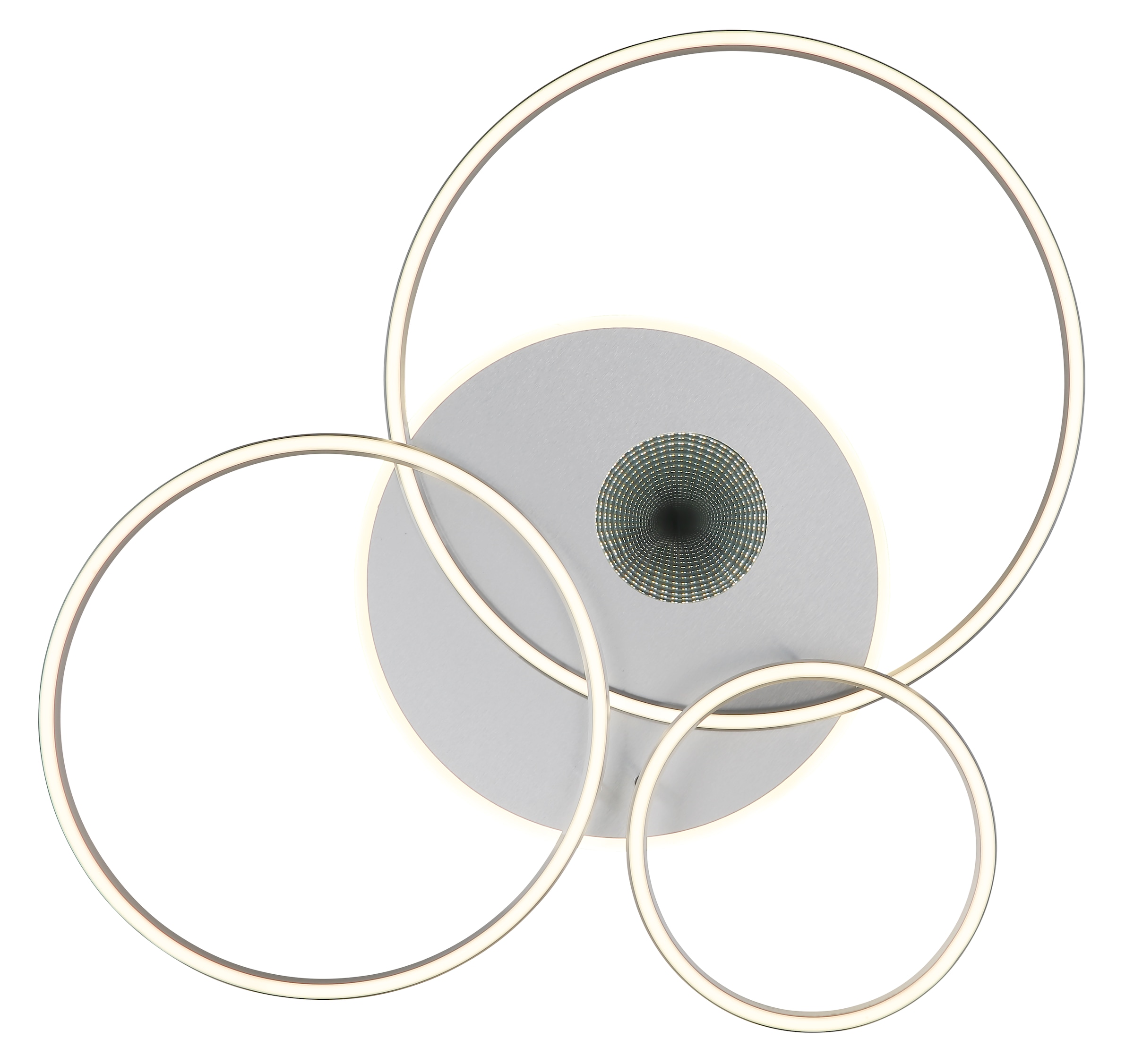 GLOBO LIGHTING Deckenleuchte »INVERTINA« LED-Modul 1 Stk. Deckenleuchte, 3D-Acryl, dimmbar, LED 54W