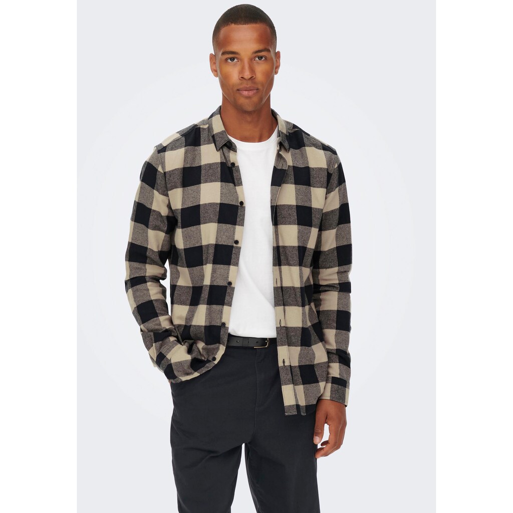 ONLY & SONS Karohemd »GUDMUND LS CHECKED SHIRT«