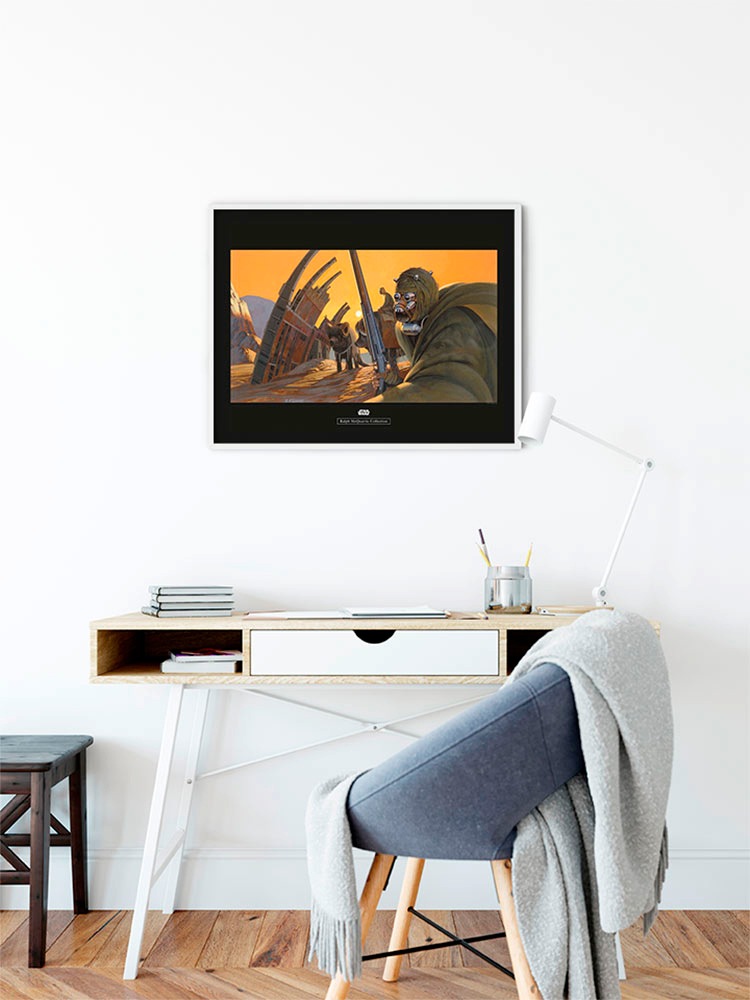 Komar Bild »Star Wars Classic RMQ Tusken« Star Wars 1 Stk. tlg. Wandbild zur Dekoration im Kinderzimmer - ohne Rahmen