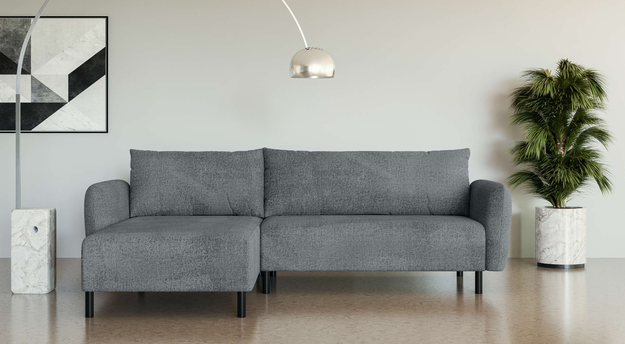 Home affaire Ecksofa "Glandine" L-Form günstig online kaufen
