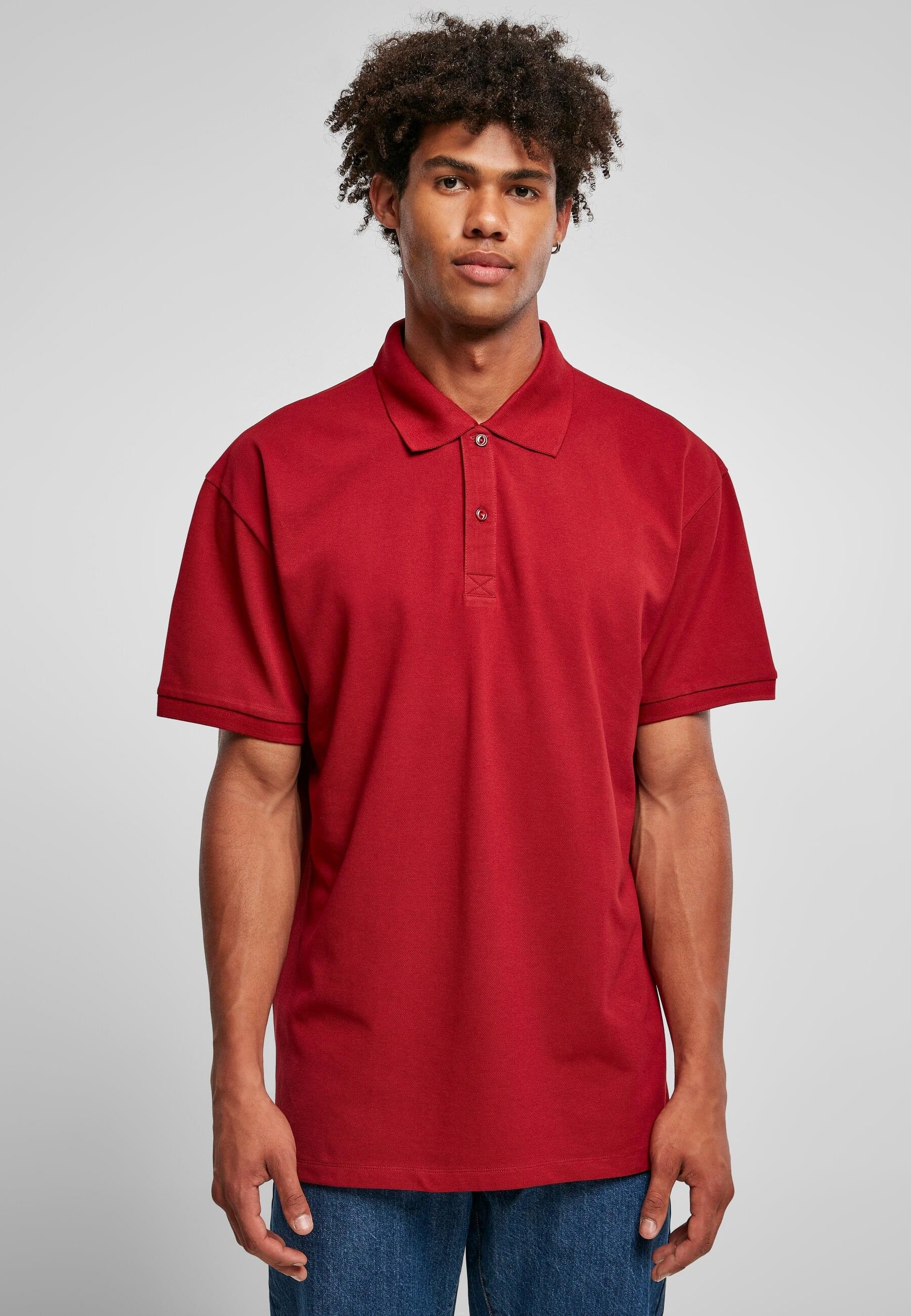 URBAN CLASSICS Poloshirt »Urban Classics Herren Oversized Polo«, (1 tlg.)