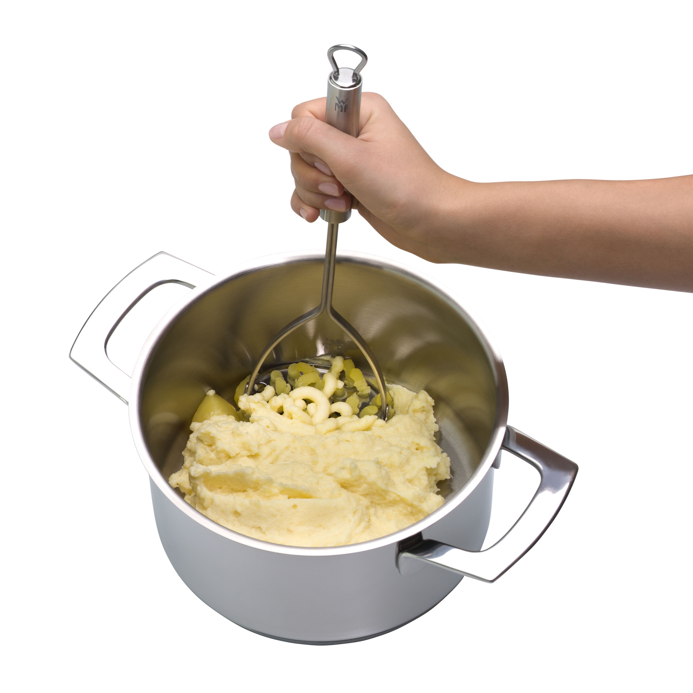 WMF Kartoffelstampfer »Profi Plus«, (1 St.), 28,5 cm, für gekochte Kartoffeln