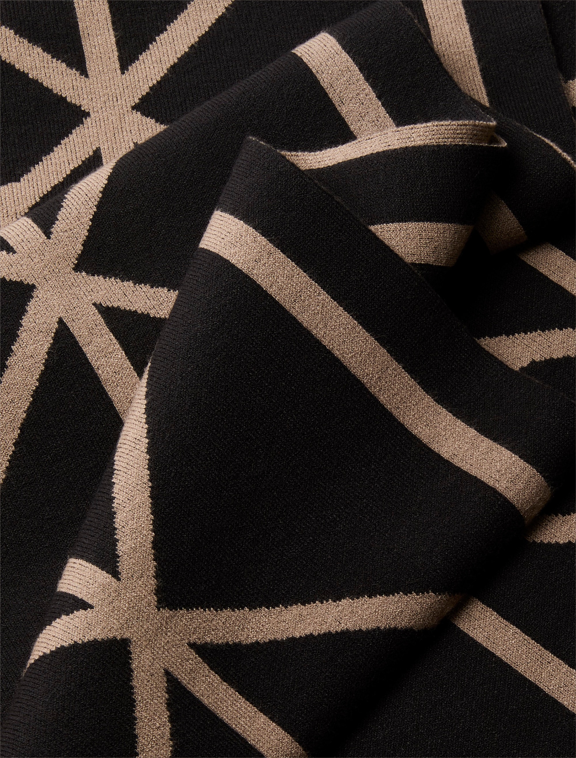 Calvin Klein Strickmütze »EMBLEM BEANIE + AOP SCARF SET« Leicht zu kombinieren