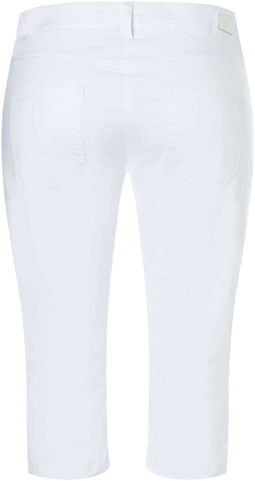 MAC Caprihose »Capri-Summer-Clean«, Kniebedeckend mit kleinem Schlitz am Saum