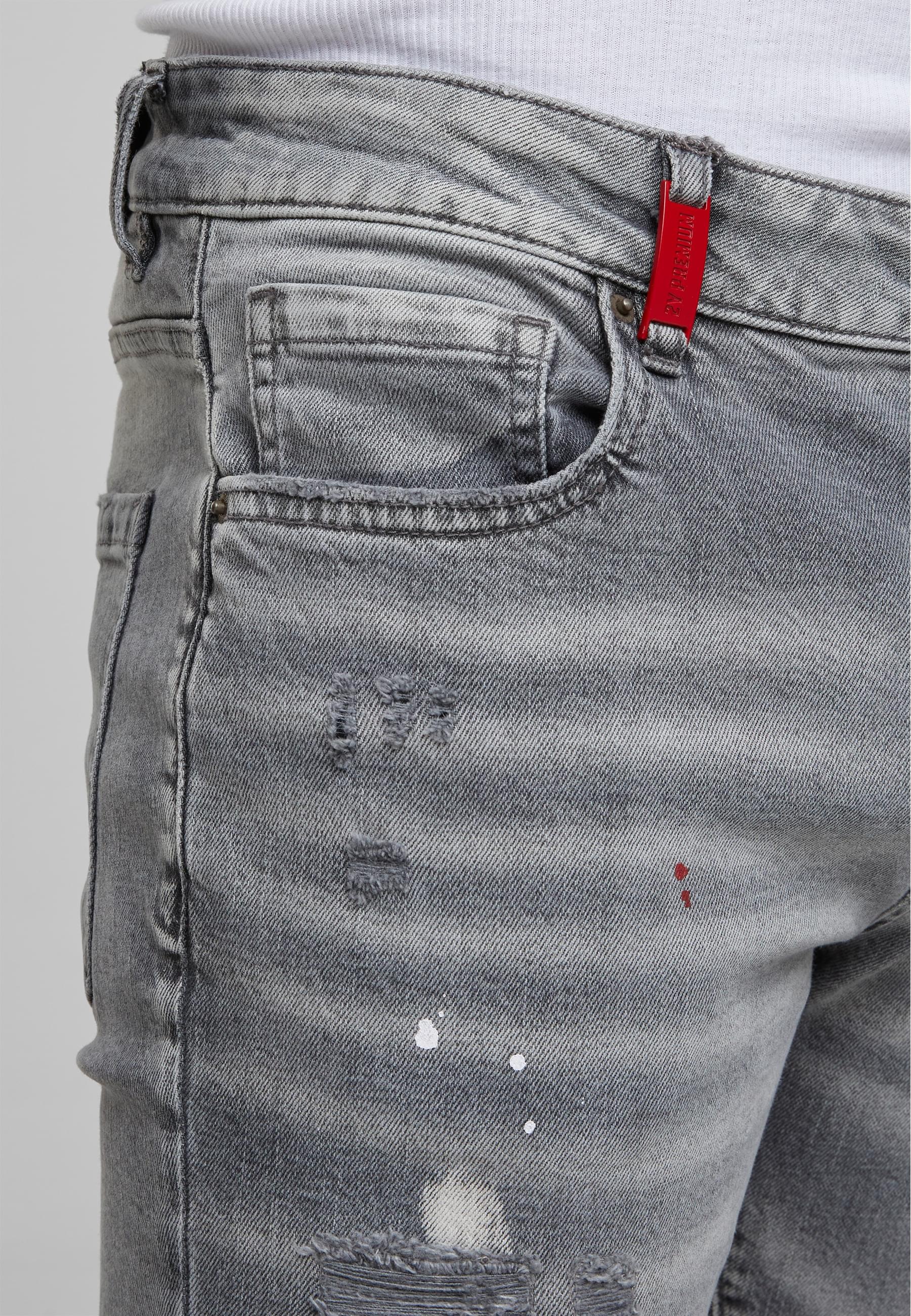 2Y Premium Bequeme Jeans »2Y Premium 2Y JULIO RIPPED SLIM FIT JEANS«