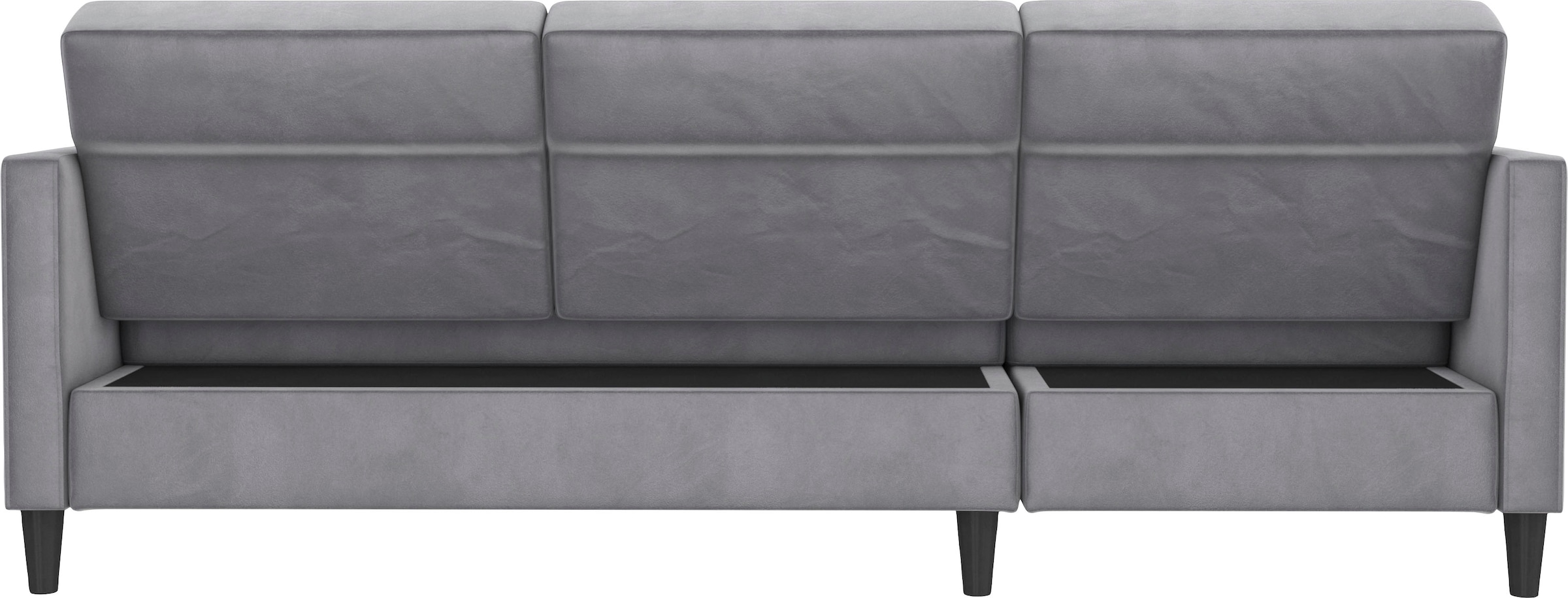 Dorel Home Ecksofa »Hartford II«, mit Bettfunktion und Stauraum, Recamiere beidseitig montierbar