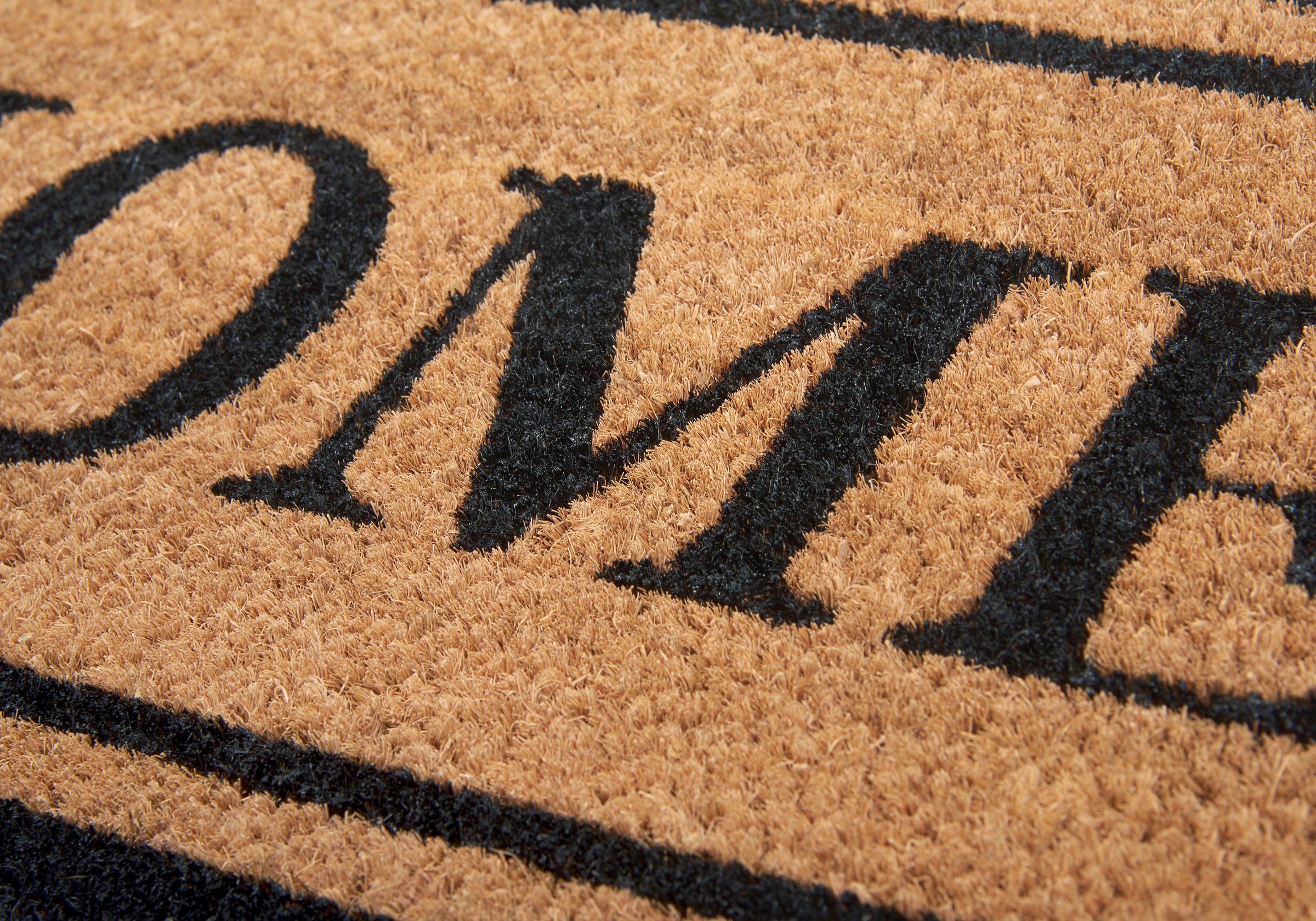 HANSE Home Fußmatte »Mix Mats Kokos Wide Home Border, Türmatte«, rechteckig, 15 mm Höhe, Kokos, Schmutzfangmatte, Outdoor, Rutschfest, Innen, Kokosmatte, Flur