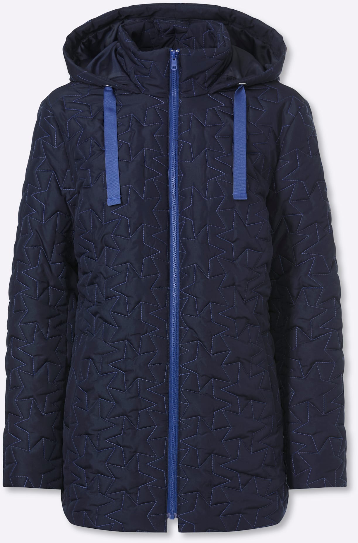 Classic Basics Steppjacke mit Kapuze