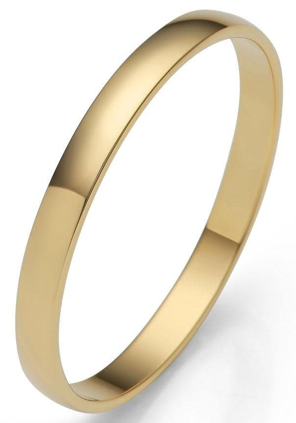 Firetti Trauring »Schmuck Geschenk Gold Hochzeit Ehering Trauring "LIEBE"« Made in Germany, wahlweise mit oder ohne Brillant