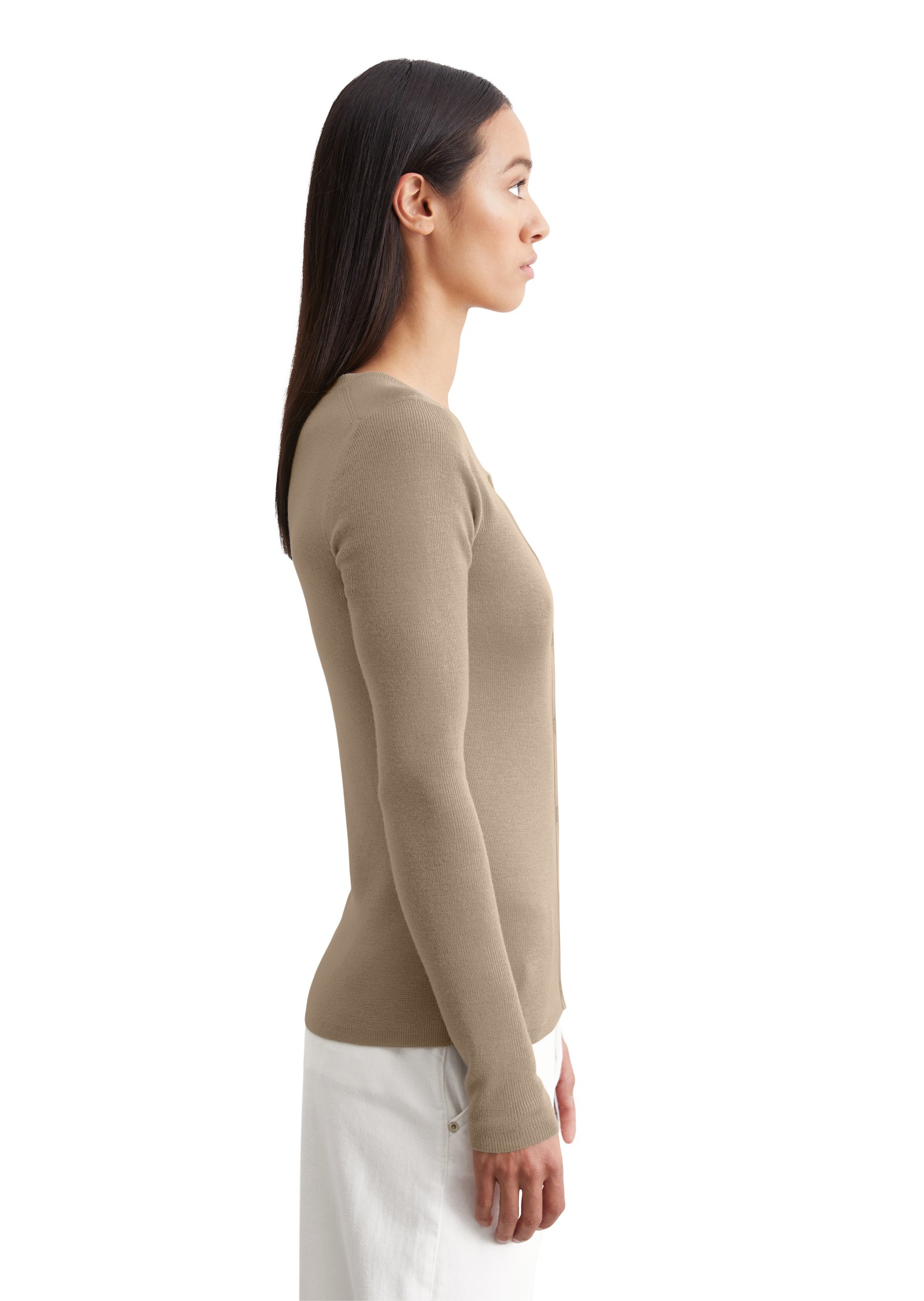 Marc O'Polo Cardigan »aus feiner Merinowolle«