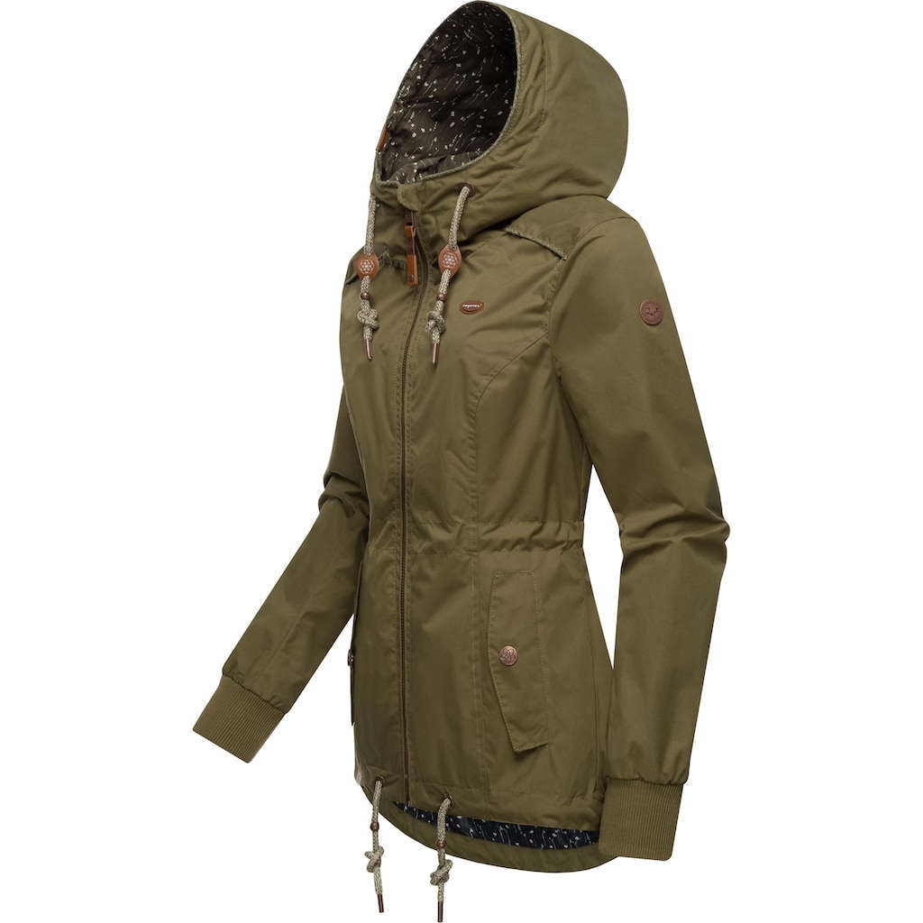 Ragwear Outdoorjacke »Danka«, mit Kapuze