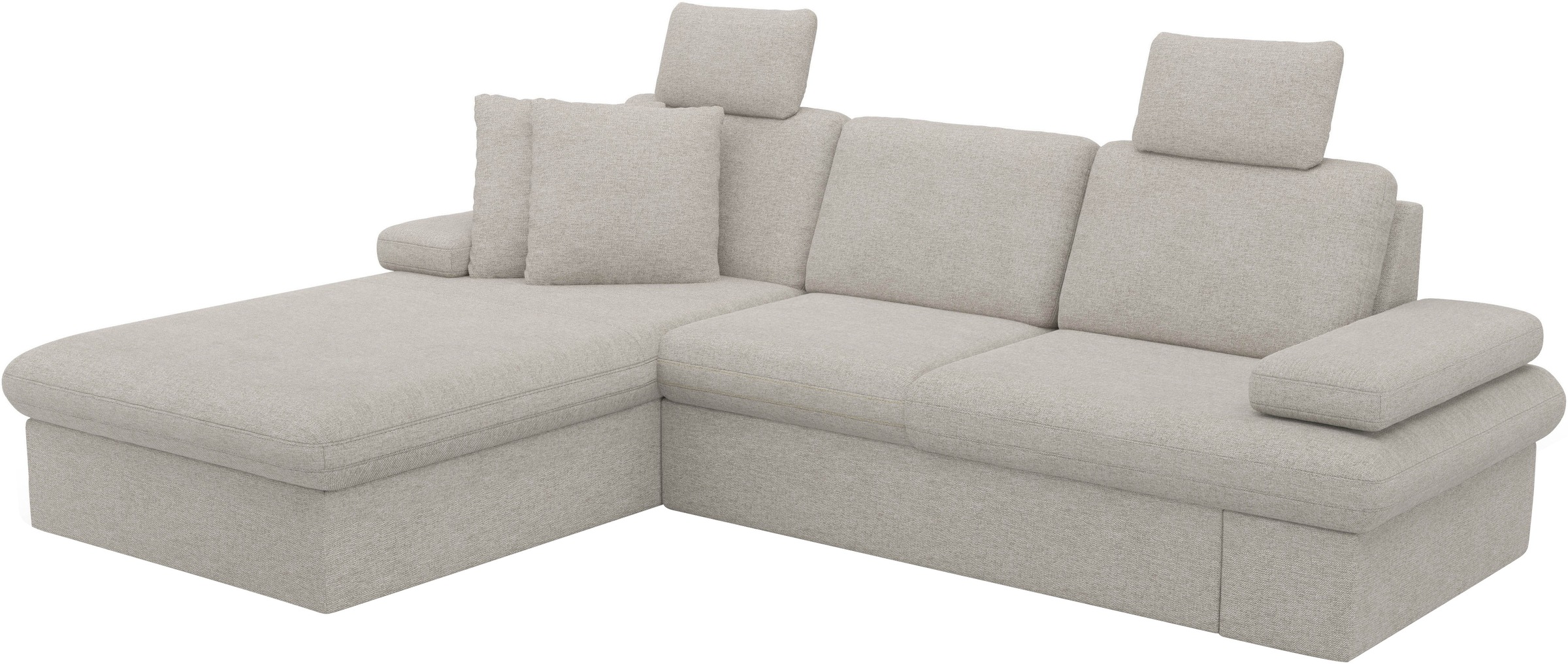 sit&more Ecksofa »Moreno«, mit Armteilverstellung,wahlweise mit Bettfunktion