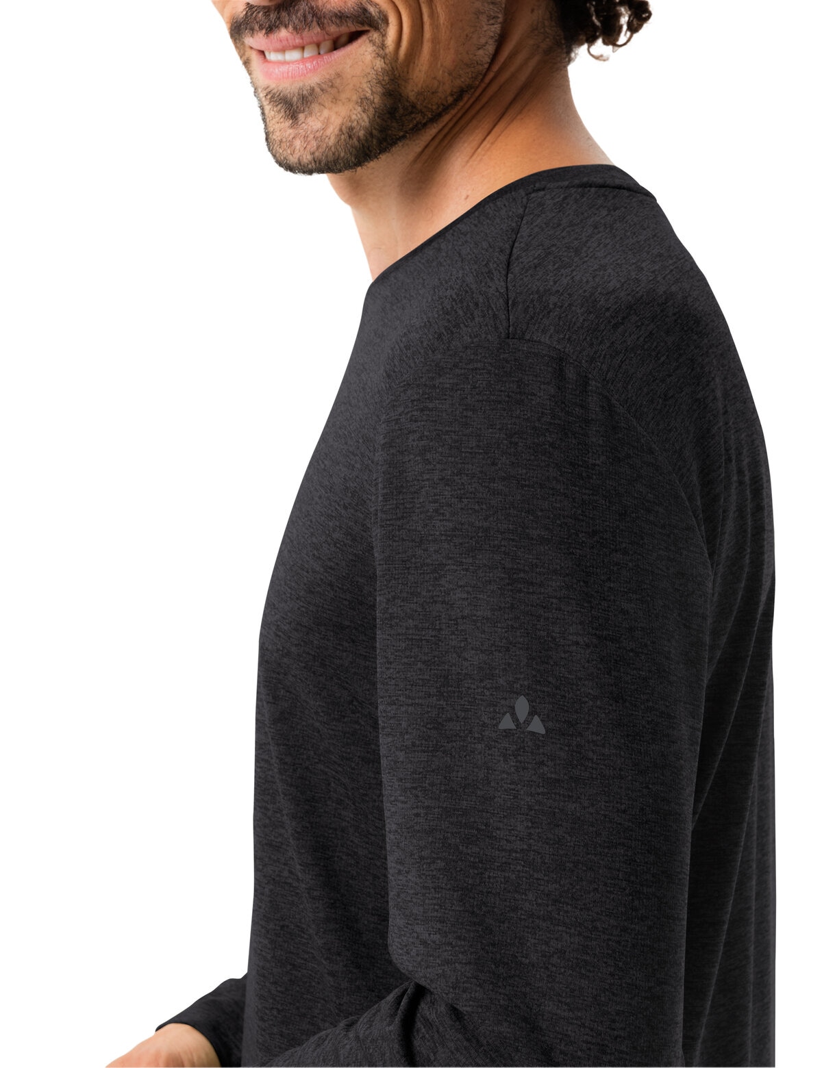 VAUDE Longsleeve »Men's Essential LS T-Shirt« sportlicher Stil, Rundhalsausschnitt, schnell trocknendes Material