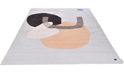 TOM TAILOR Teppich »Shapes - SIX«, rechteckig, 5 mm Höhe, Kurzflor, bedruckt, modernes... kaufen