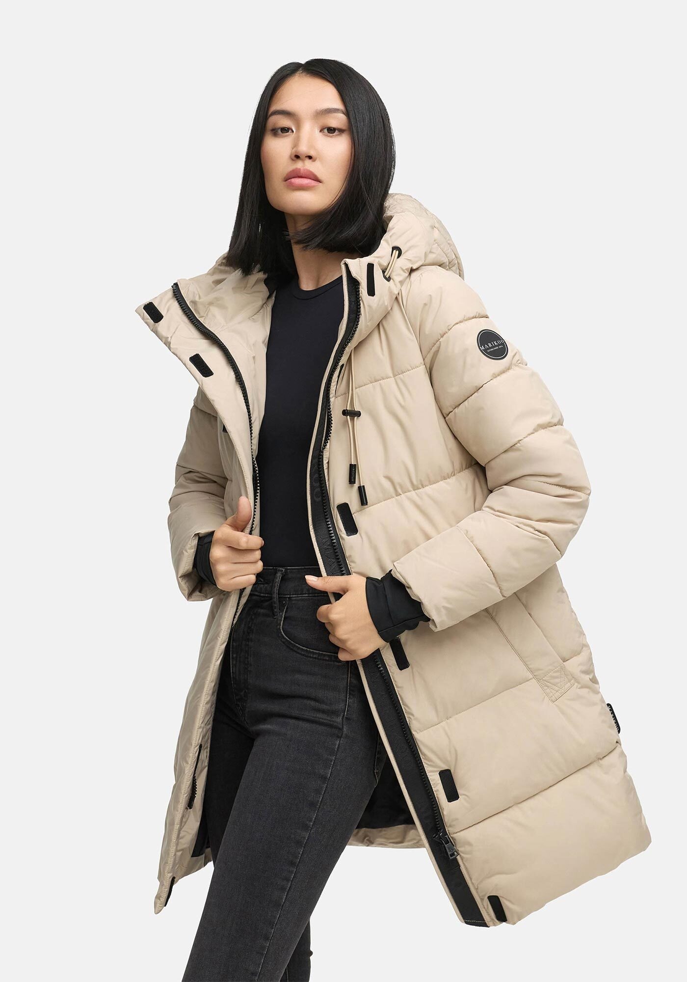 Marikoo Winterjacke »Kaituu XVI«, mit großer Kapuze