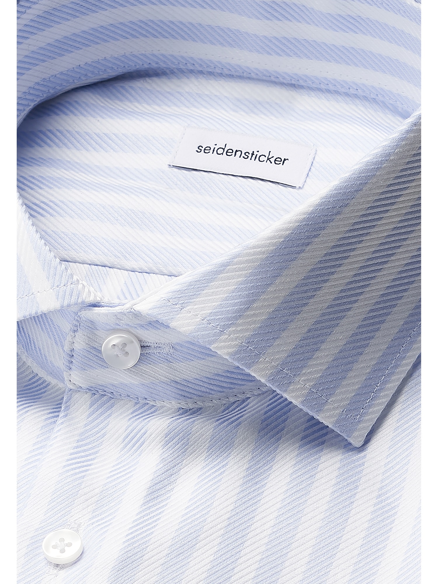 seidensticker Businesshemd »Schwarze Rose«, Shaped 1/1 Kentkragen Gestreift
