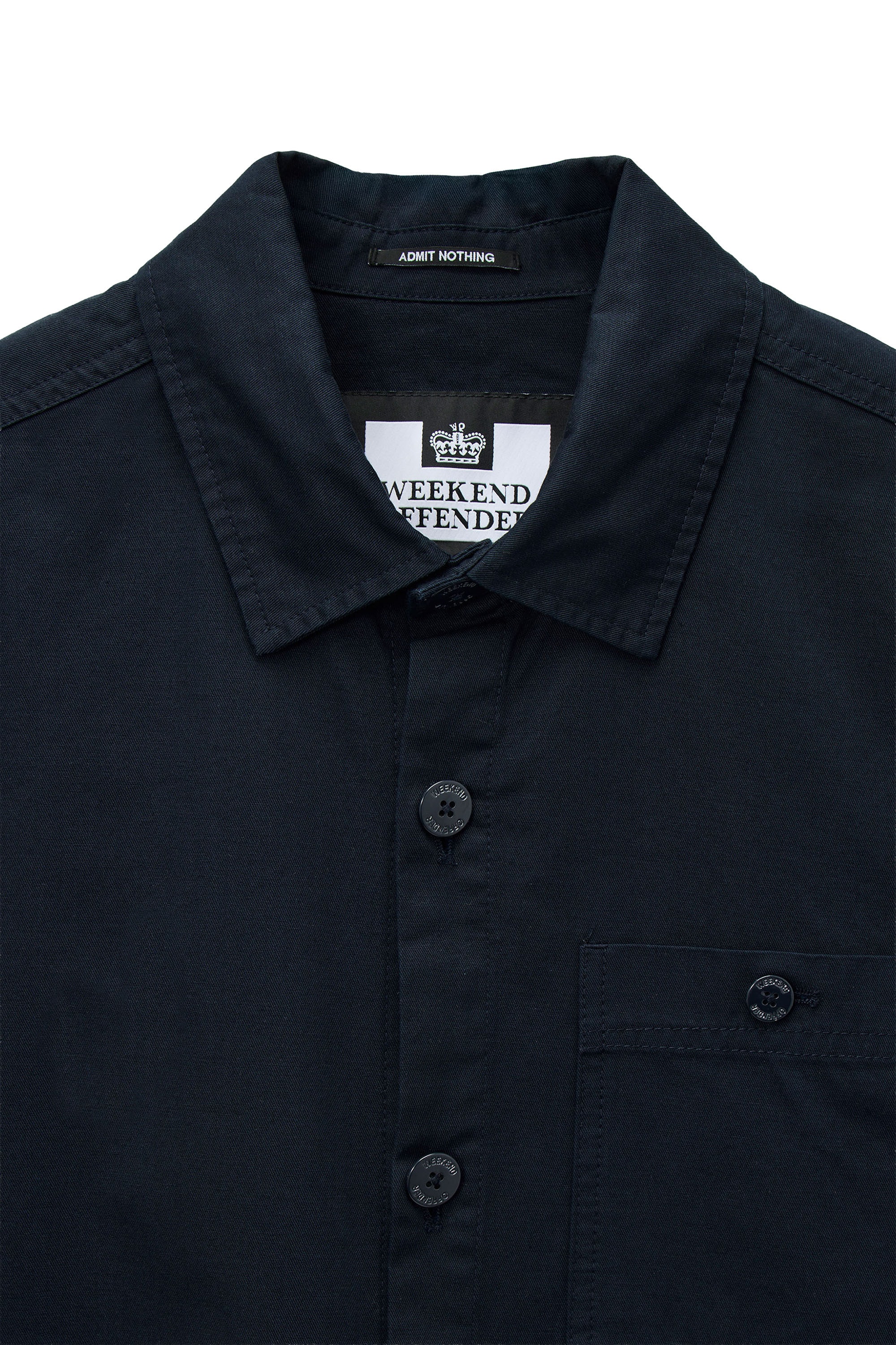 Weekend Offender Kurzarmshirt »HYNDE OVERSHIRT Herren« Überhemd Herren, leichte Hemdjacke, Sportjacke, Jackenhemd, Sale