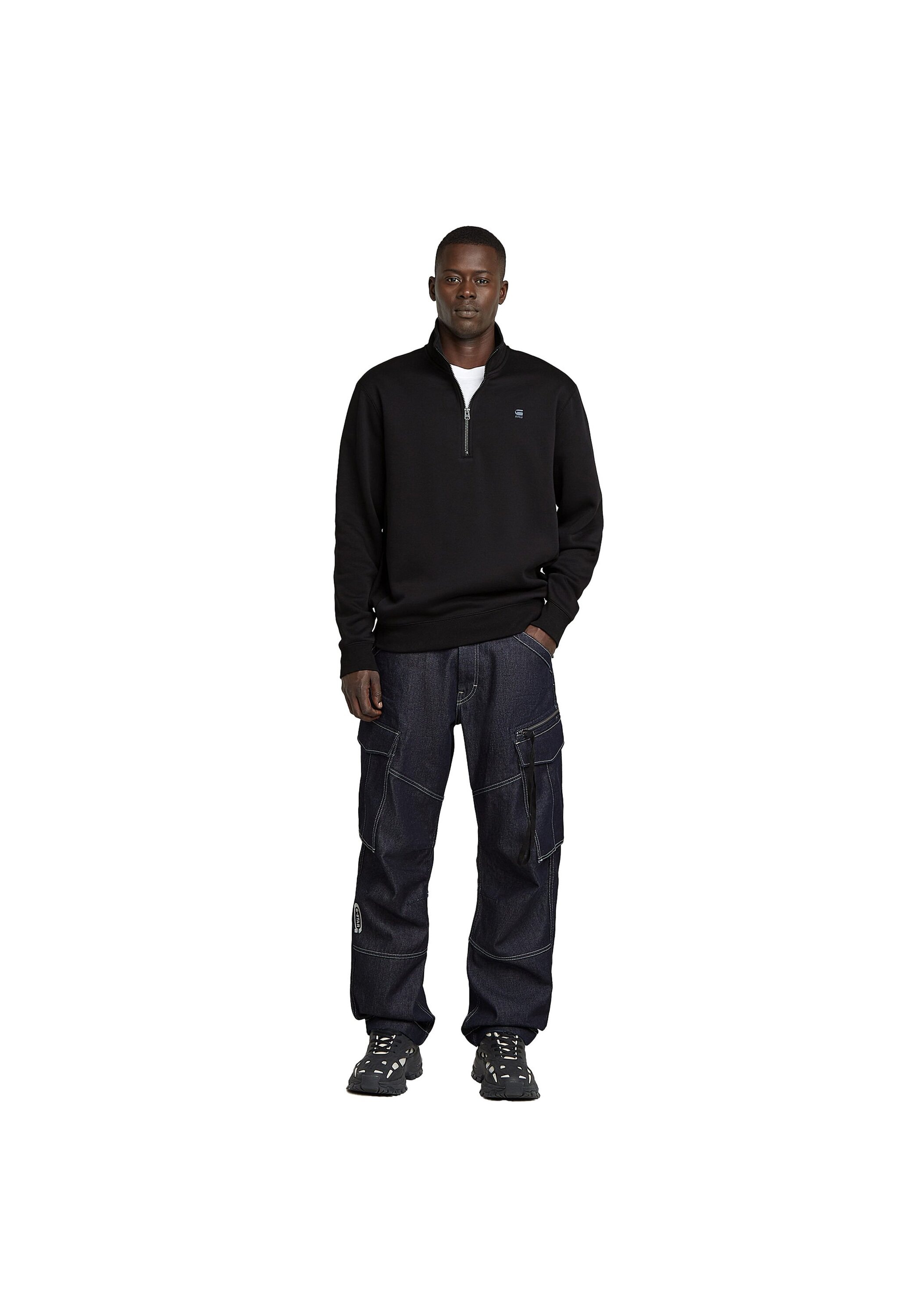 G-STAR Sweatshirt »Sweatjacke Premium Core Half Zip«