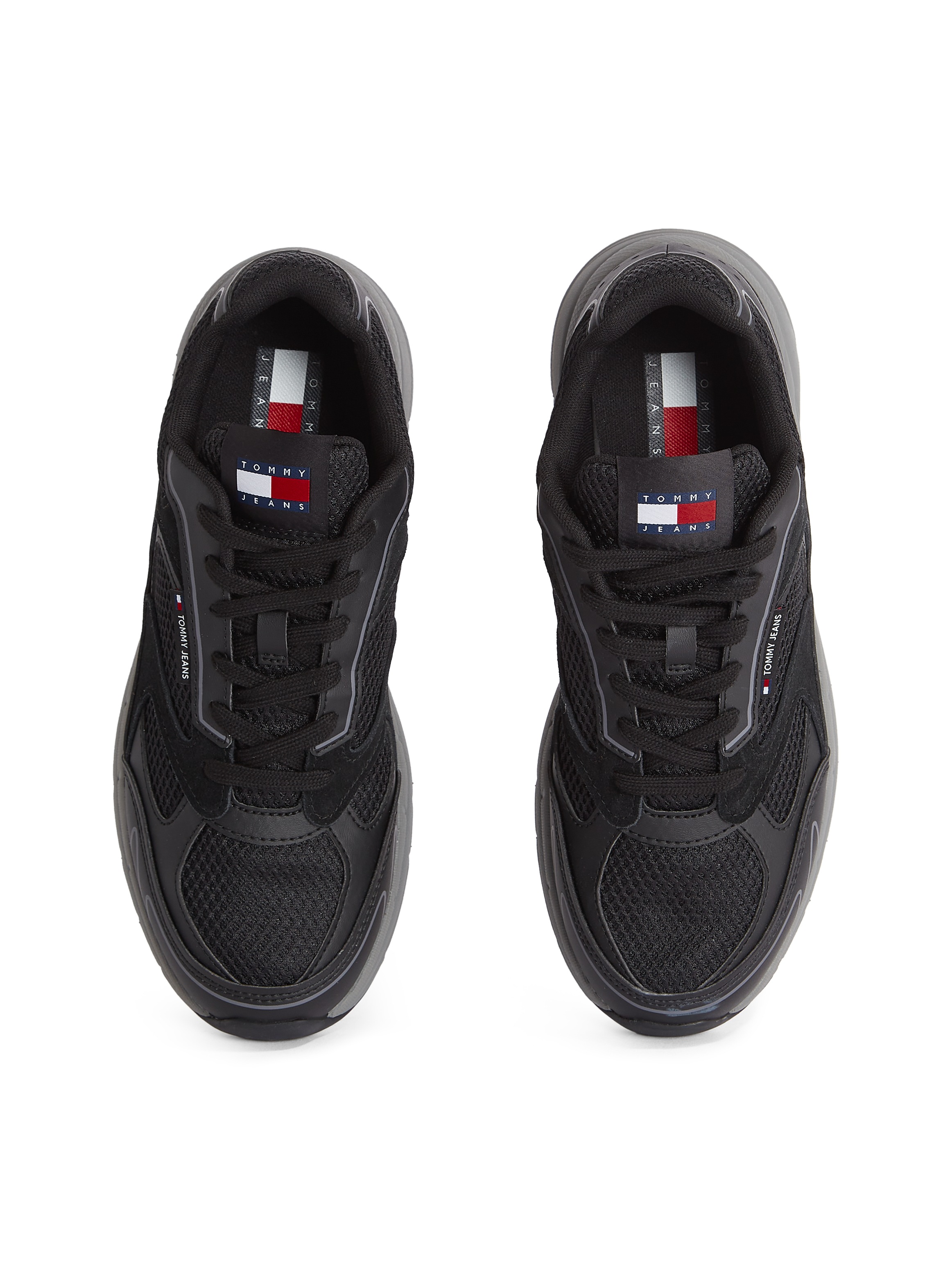 Tommy Jeans Sneaker »THE CONEY«, Freizeitschuh, Halbschuh, Schnürschuh mit seitlichem Label