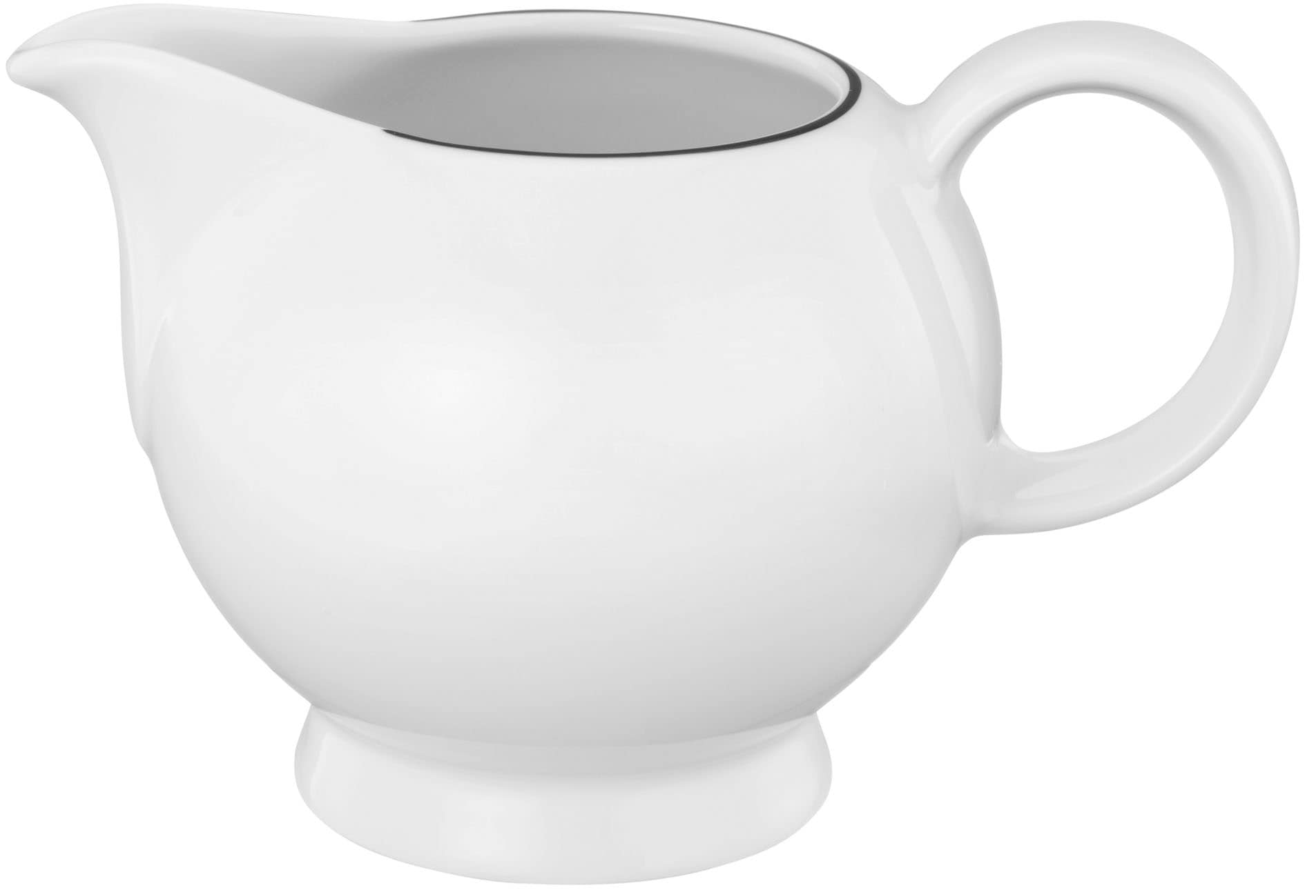 Seltmann Weiden Milchkännchen "Lido Black Line" 0,23 l 1 Stk. tlg. Fassungs günstig online kaufen