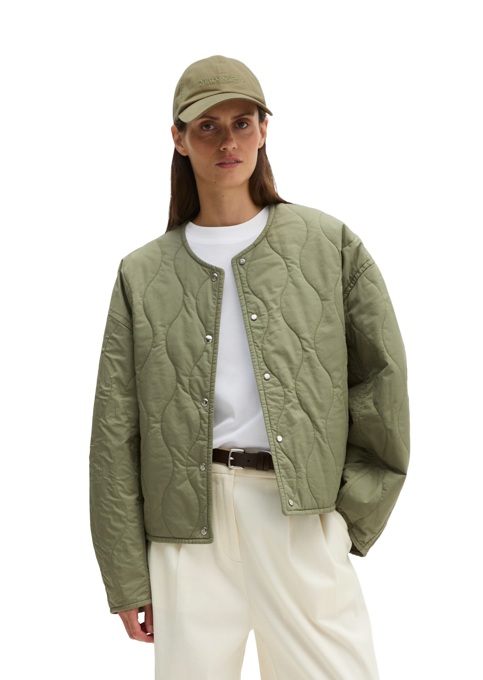 Marc OPolo Outdoorjacke "aus wasserabweisendem Twill"