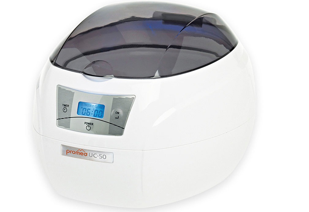 PROMED Ultraschallreiniger "UC-50", weiß, Kunststoff, B:17cm H:15cm T:20cm, Ultraschallbäder