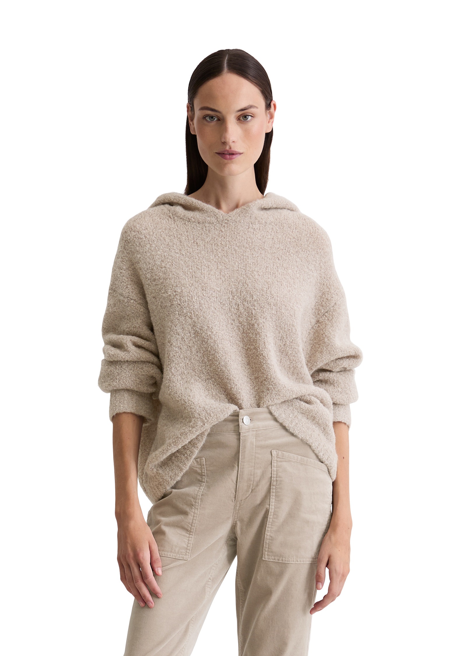 Marc OPolo Strickpullover "aus Schurwolle-Alpakawolle-Mix" günstig online kaufen