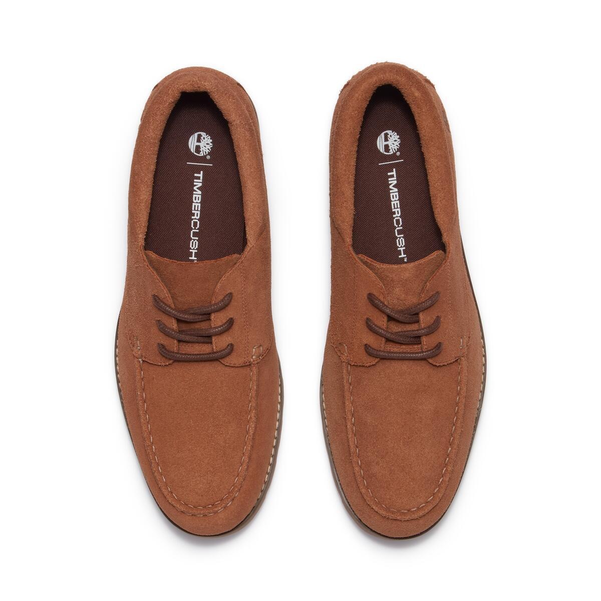 Timberland Britton Square Lace Up Shoe Rust Suede 41.5 3