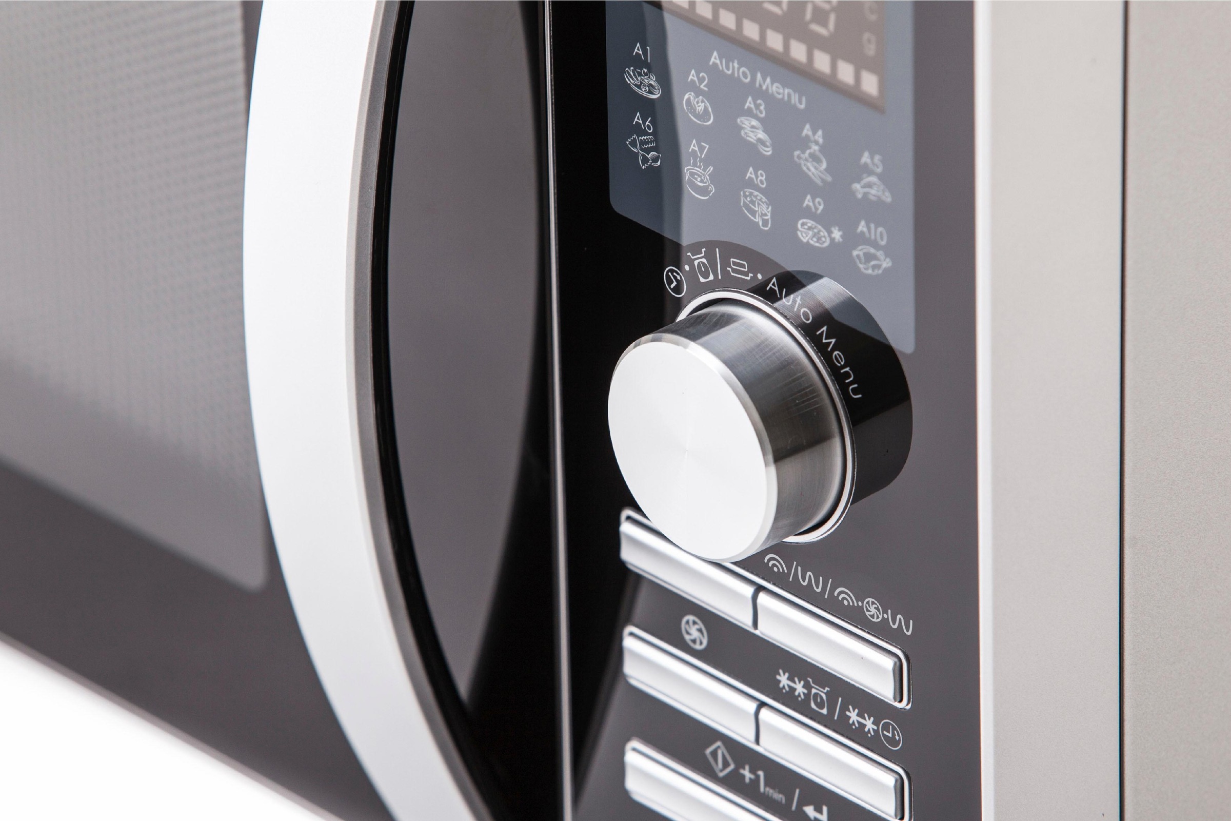 Sharp Mikrowelle »R843INW«, Grill und Heißluft, 900 W, mit Doppelgrill