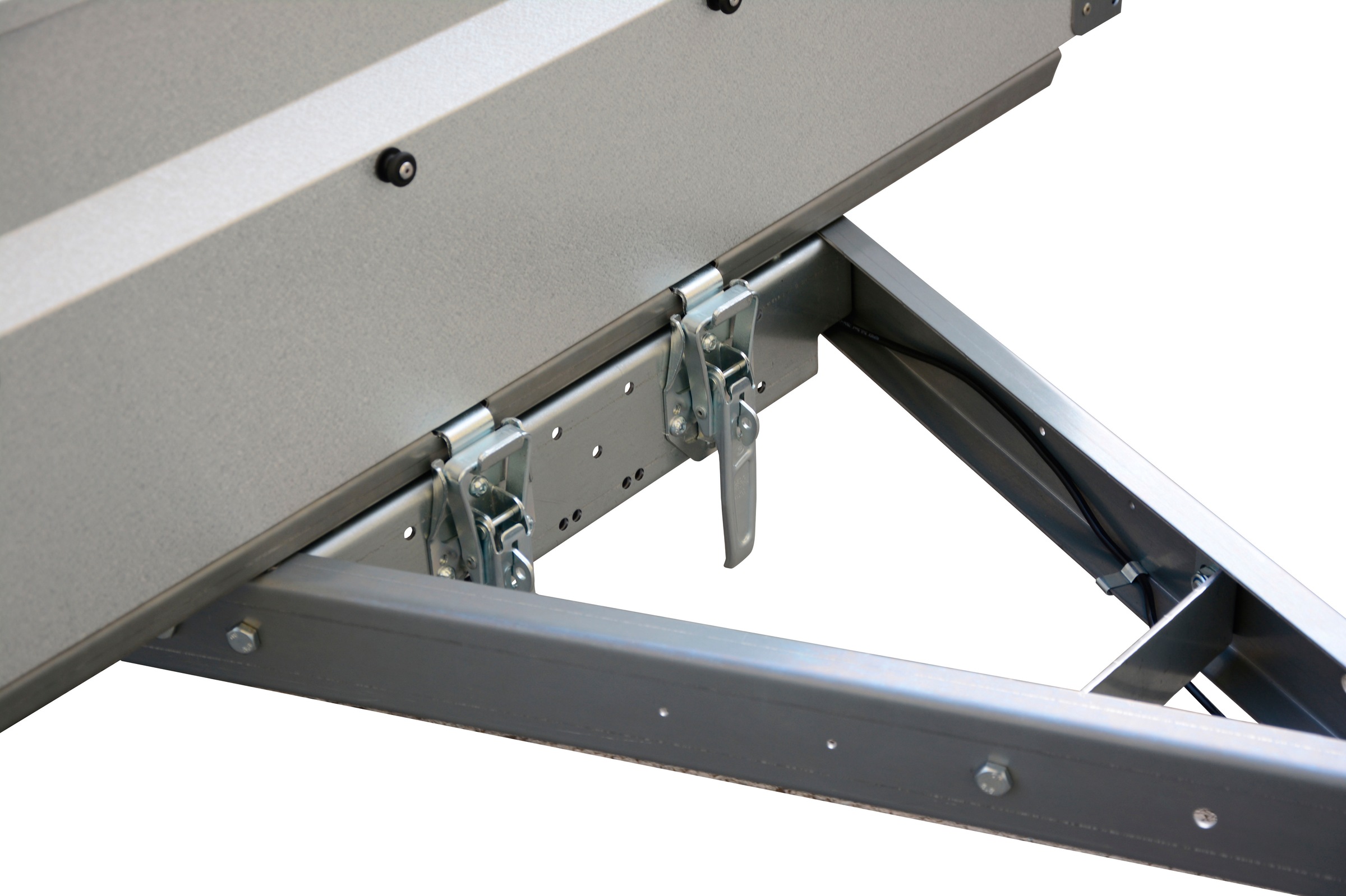STEMA PKW-Anhänger »Basic 750 Kippsdeichsel«, (3 tlg., inkl. 100 cm Hochplanenset)