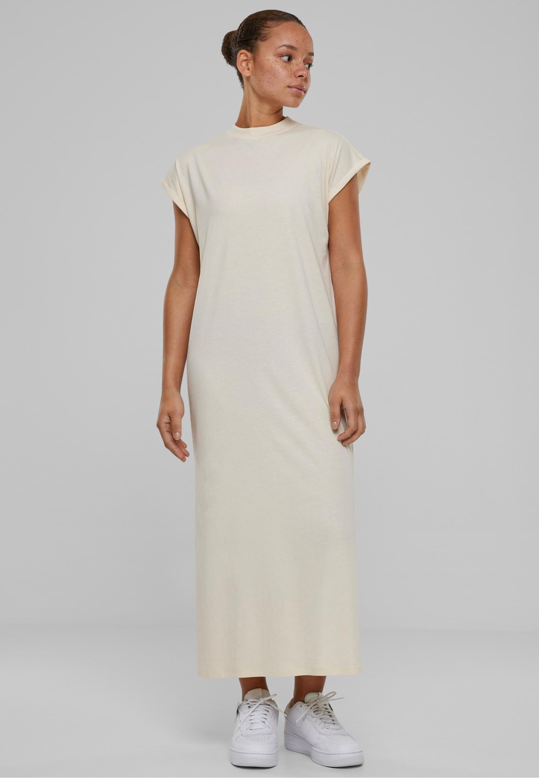URBAN CLASSICS Shirtkleid »Urban Classics Damen Ladies Long Extended Shoulder Dress«, (1 tlg.)