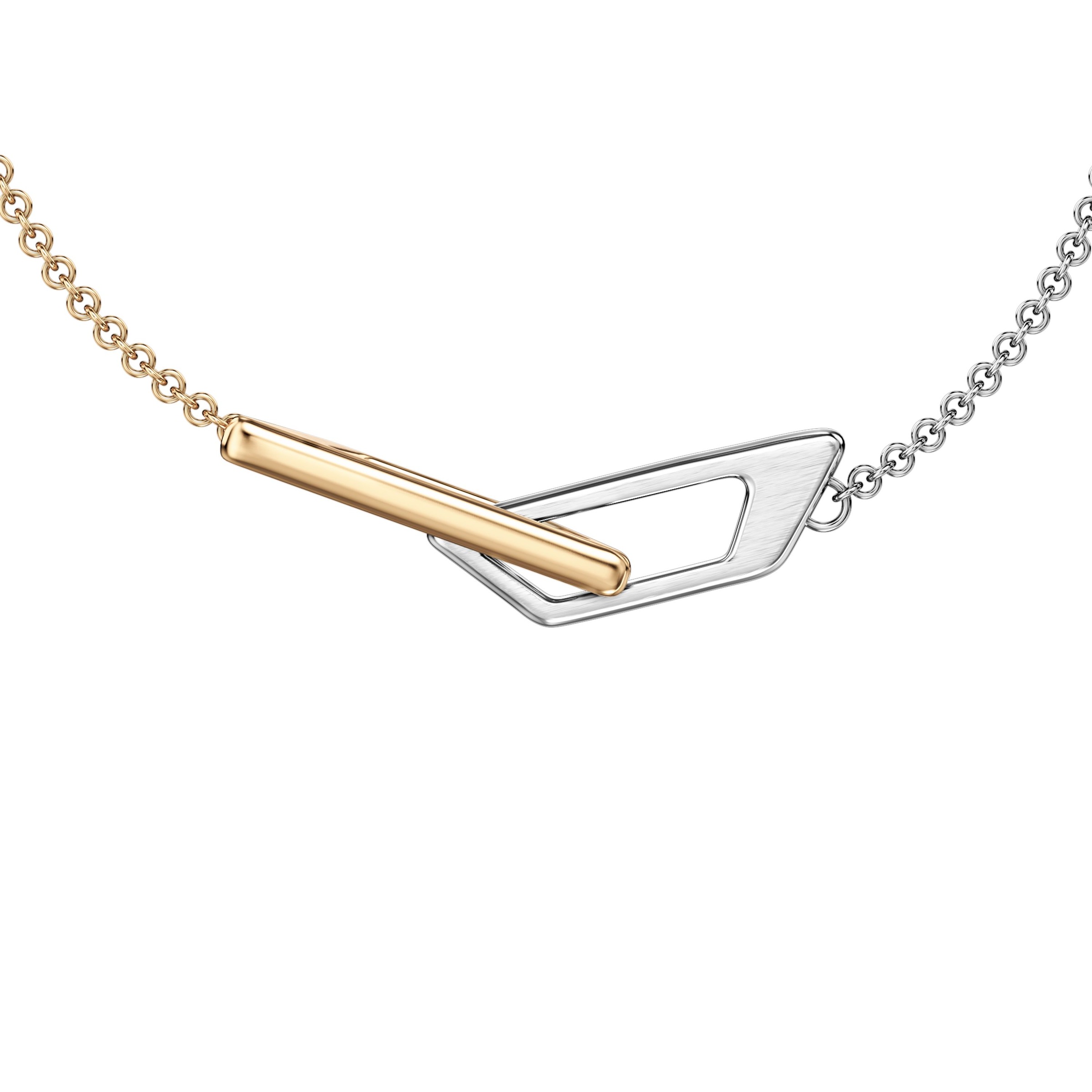 Diesel Armband »Schmuck Geschenk Edelstahl Armschmuck Armkette D Logo«