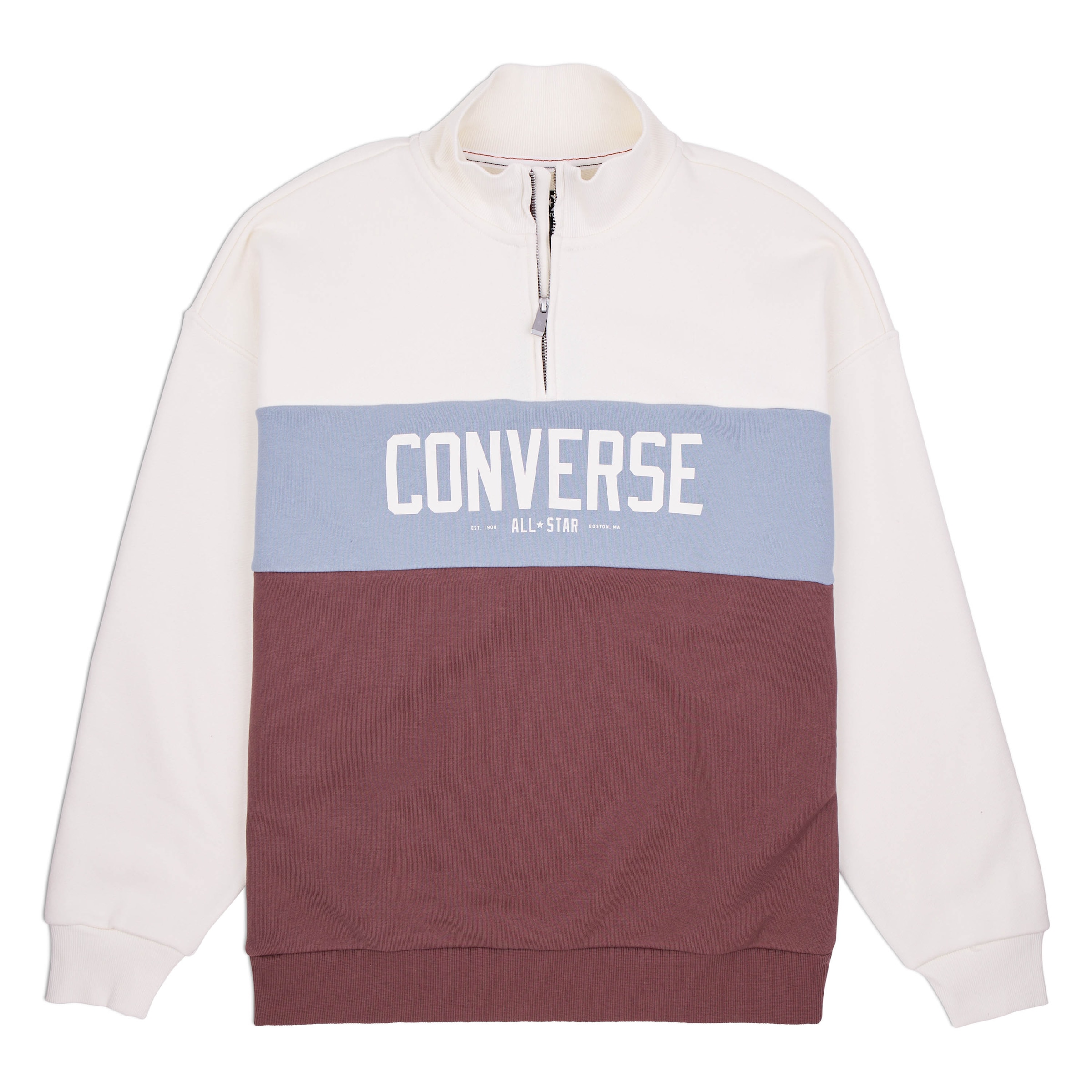 Converse Sweatshirt "WOMENS CONVERSE HALF-ZIP COLORBLOCKED PULLOVER", 1 Stk günstig online kaufen